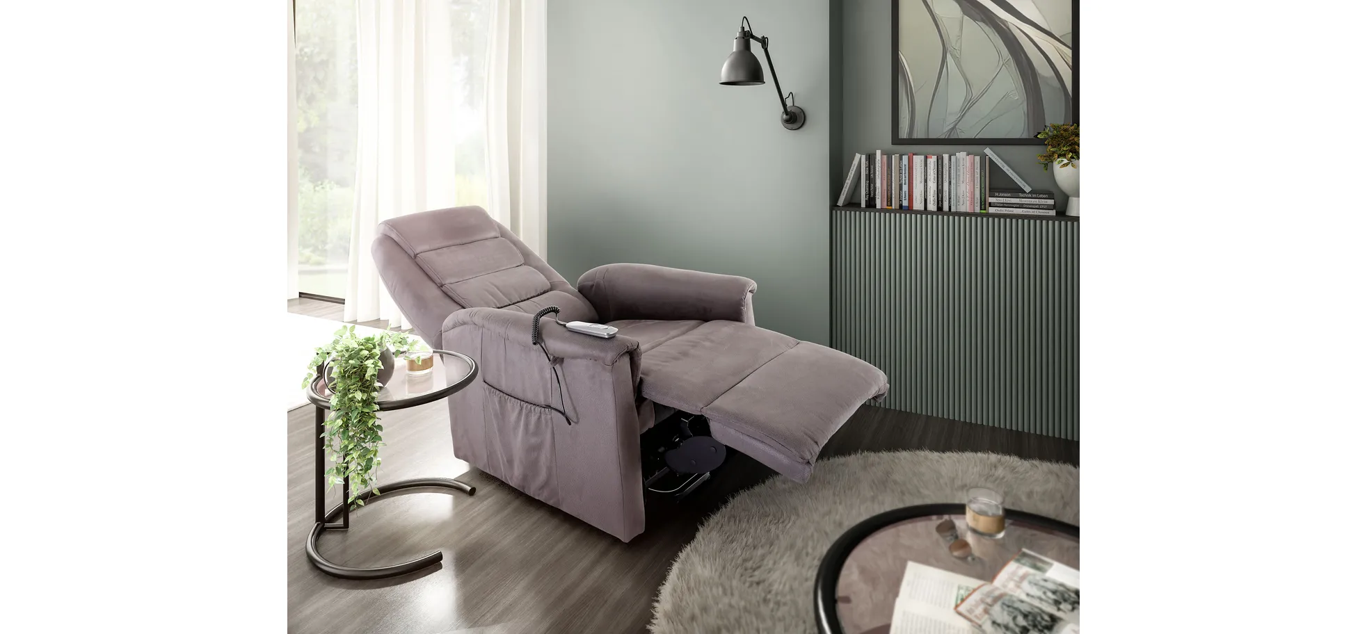 Fernsehsessel, braun - 100289