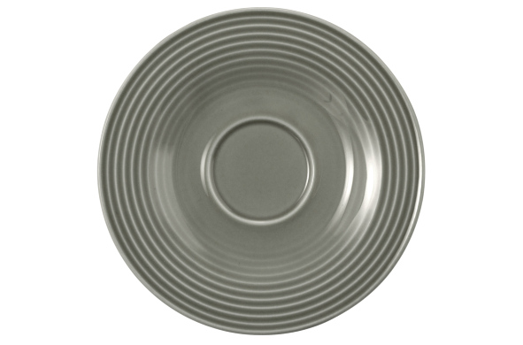 Kombiuntertasse - Beat Color Glaze Perlgrau uni