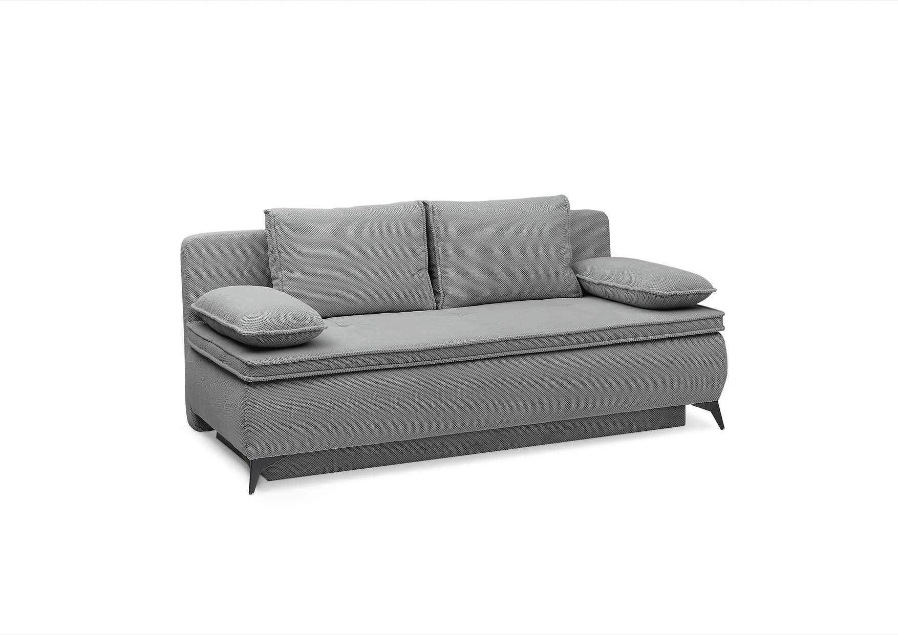 Querschläfer Junnis,Wellenunterfederung - mit Schlaffunktion und Bettkasten