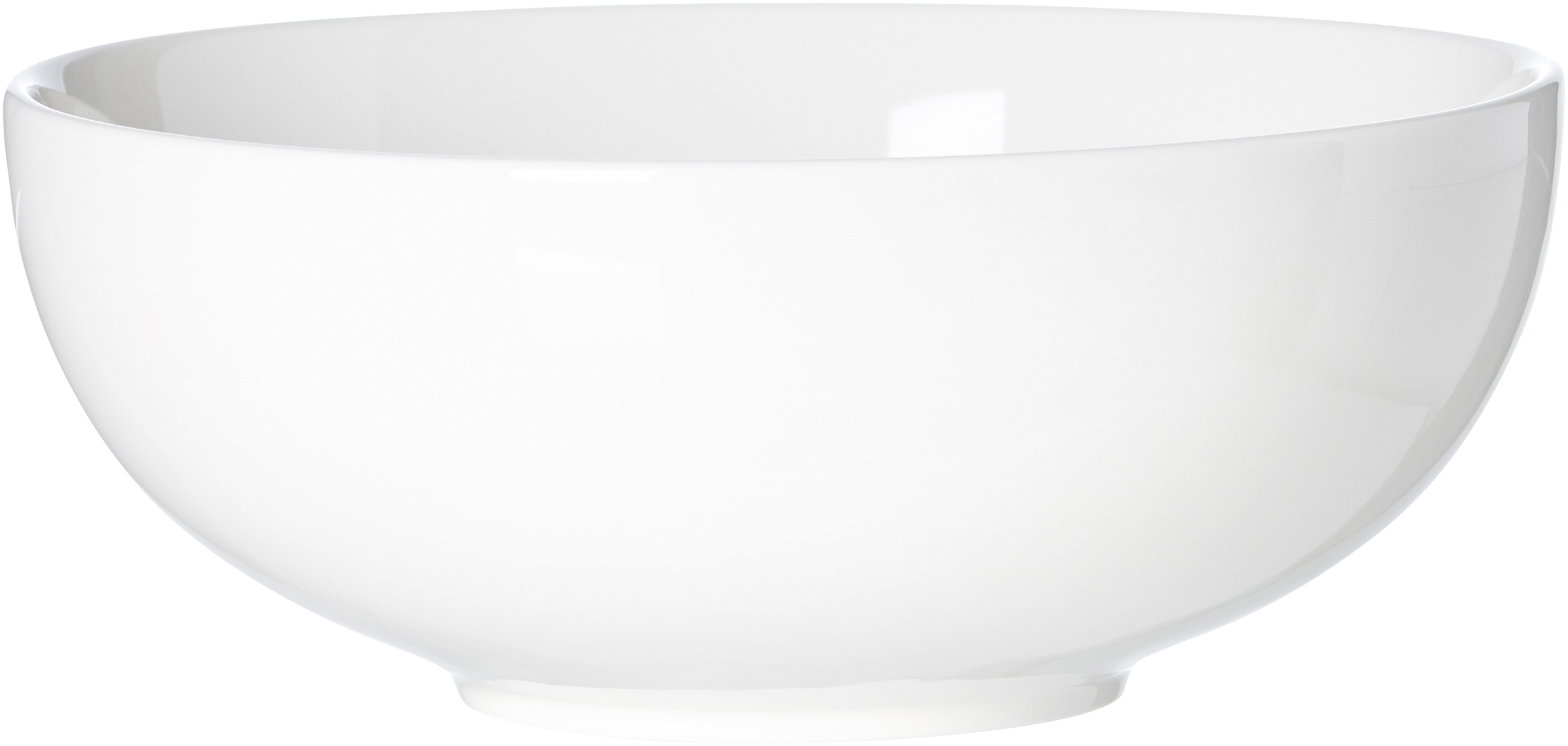 Schale Skagen Weiss 20 cm - Porzellan, spülmaschinenfest, rund, weiß