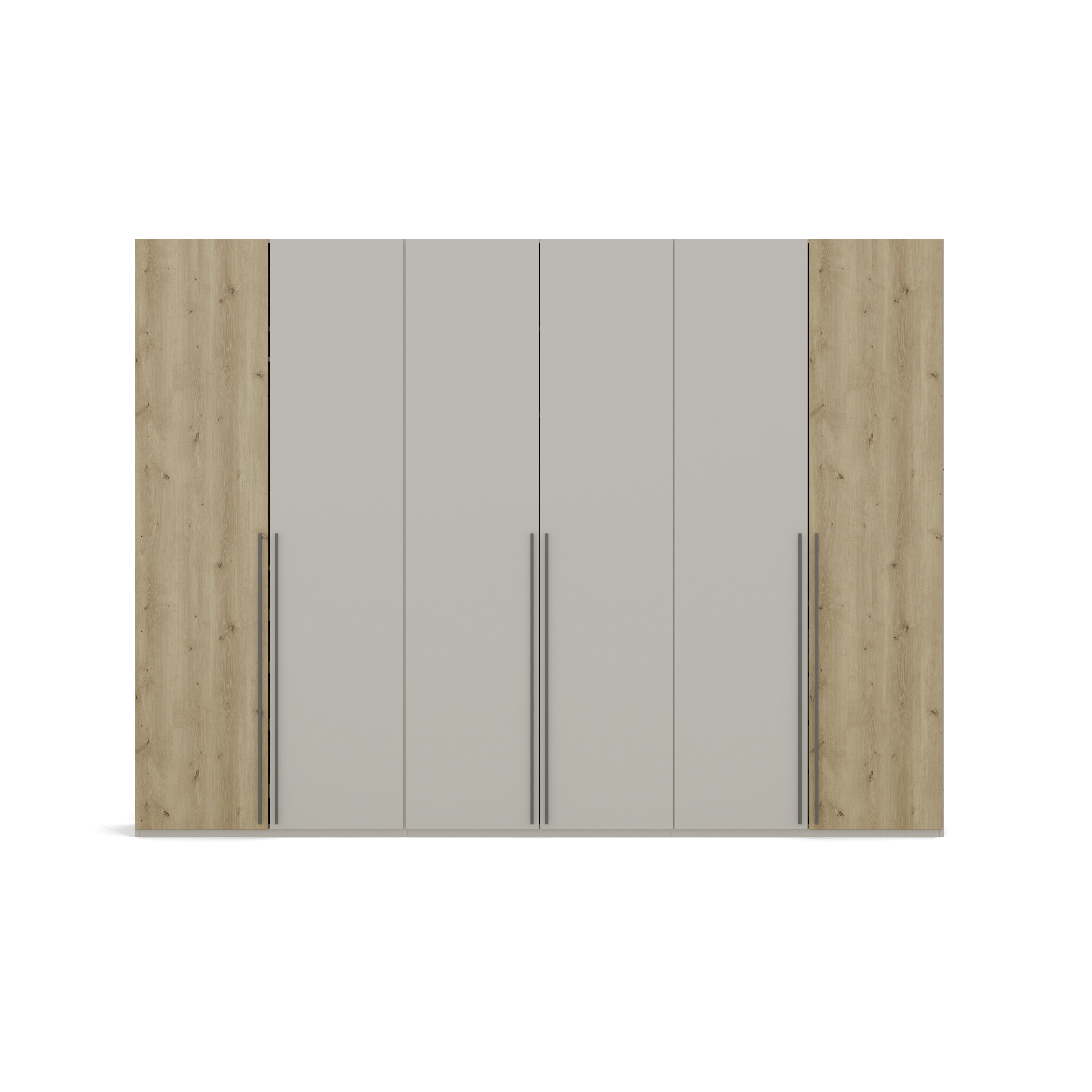 Drehtürenschrank, 6-türig, champagner - MyStyle 3104