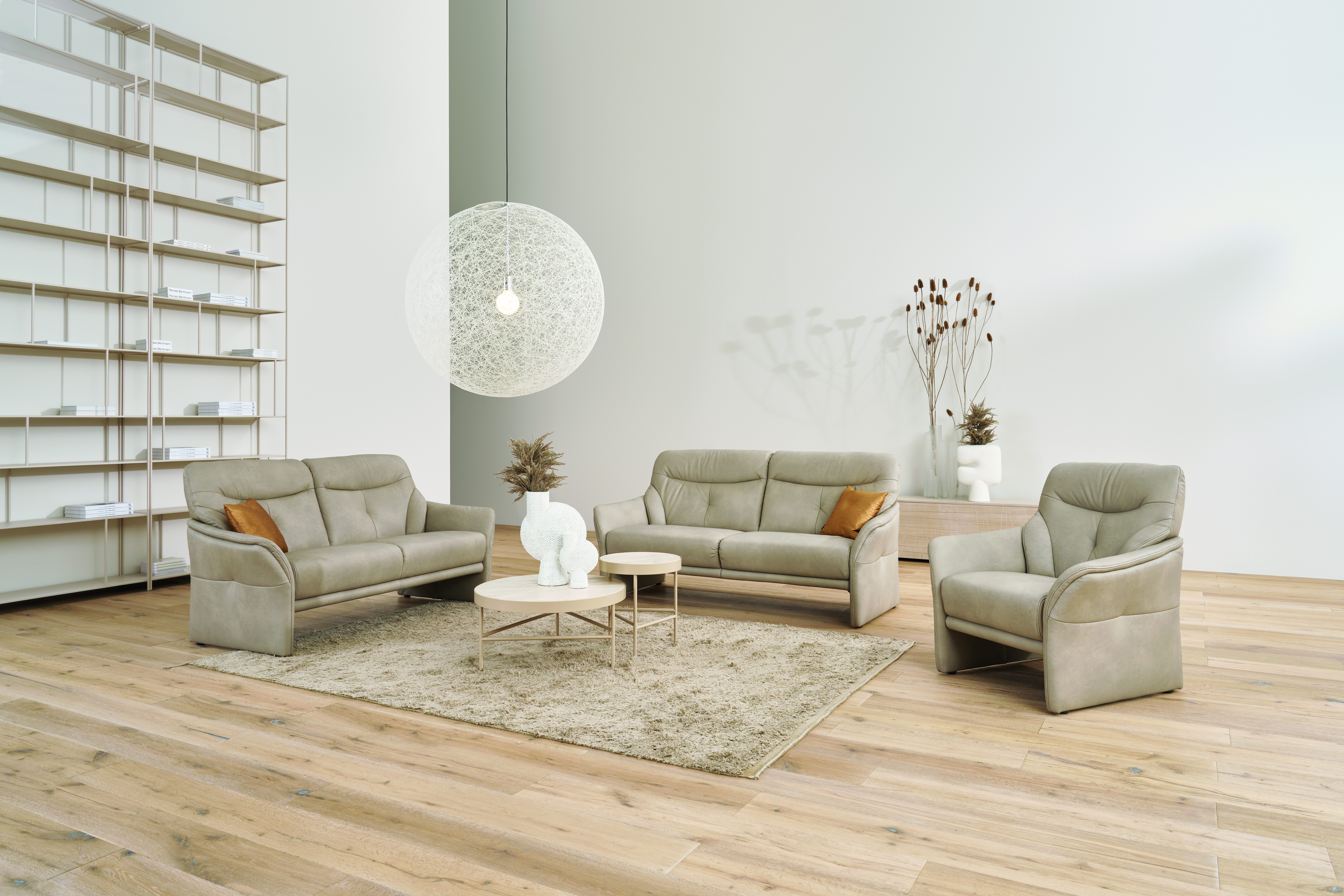 Polstergarnitur, Leder Soft-Nappa Island - MyStyle 2124