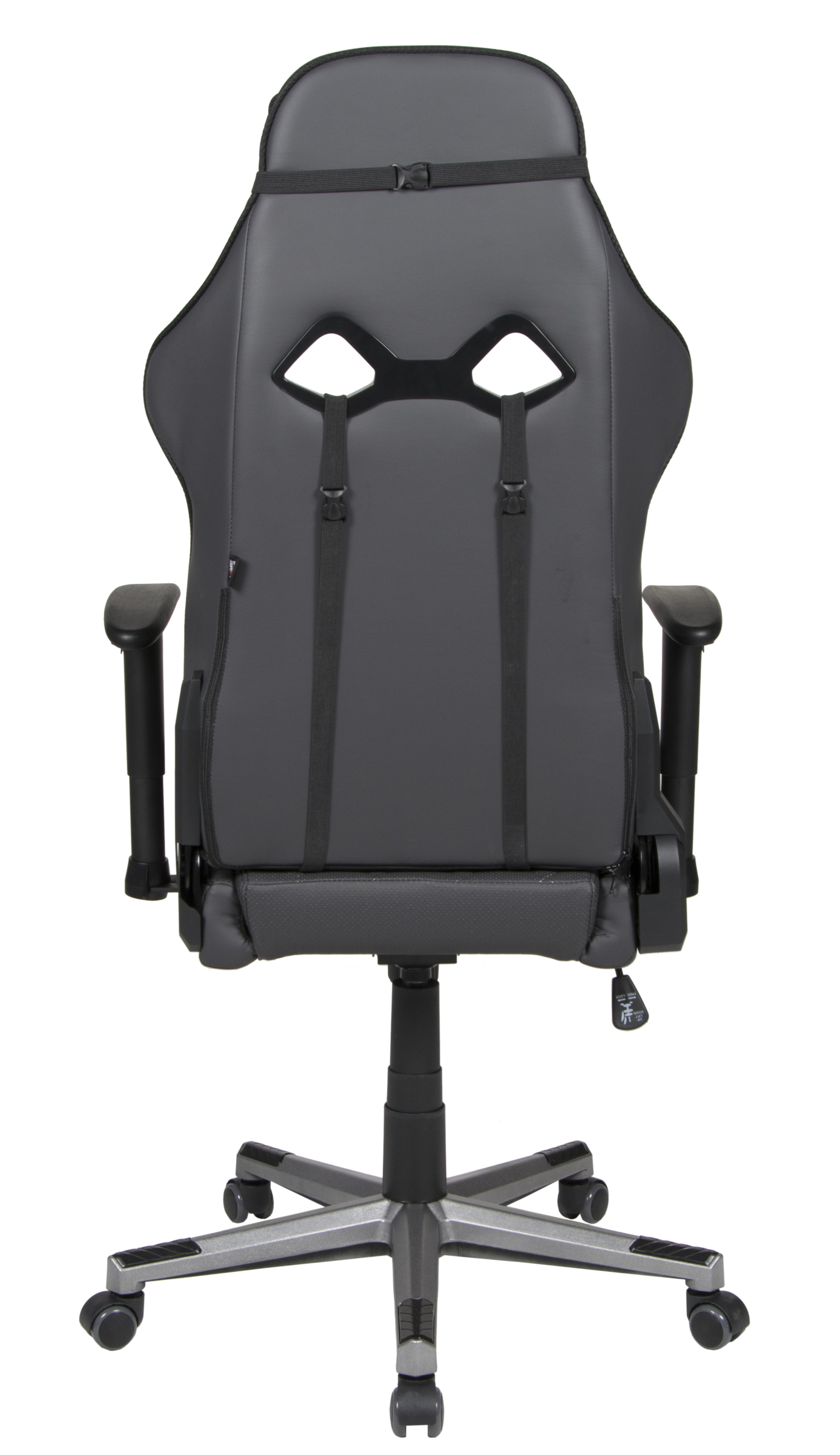 Chefsessel, Kunstleder, Netzstoff, anthrazit - Mykon 613