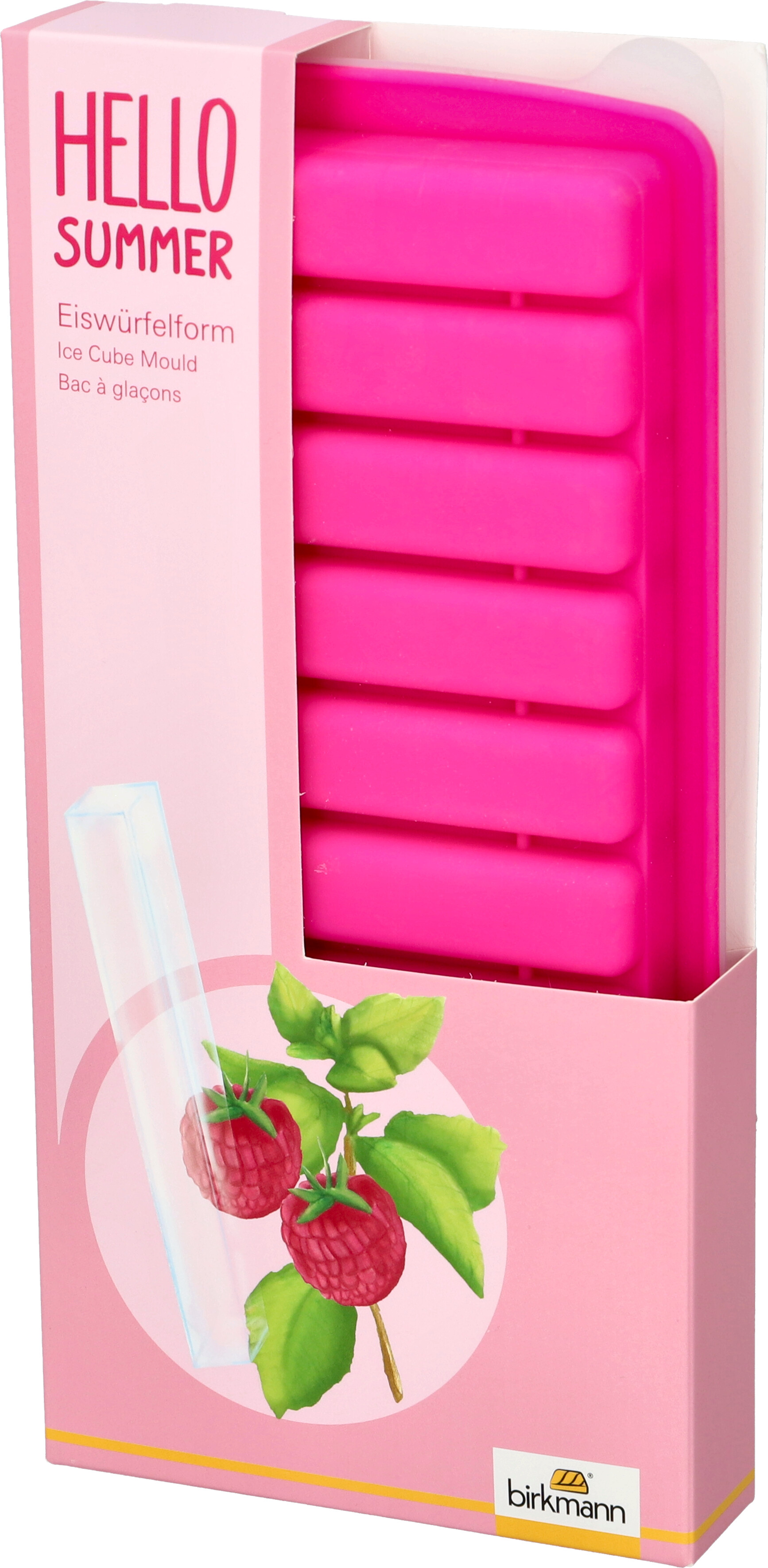 Eiswürfelform Sticks für 10 Stück - aus Silikon