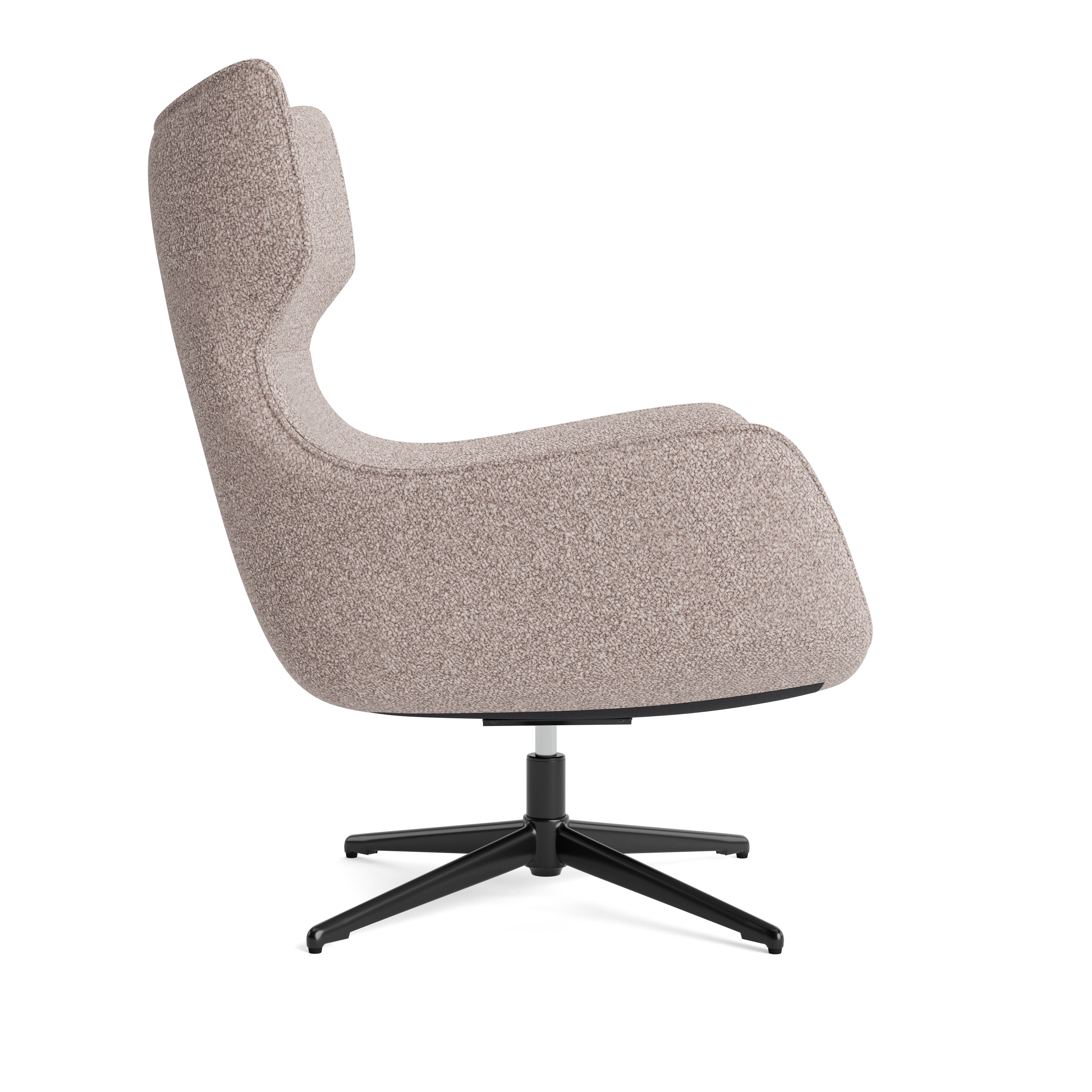 Sessel, Stoff Sand, drehbar - Elgora