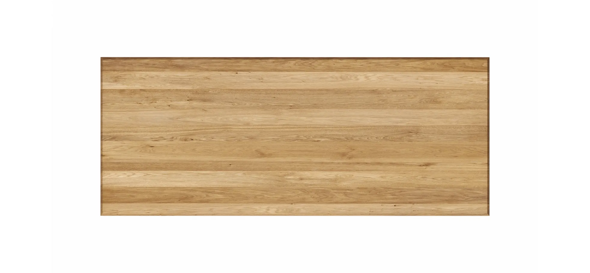 Esstisch Louisiana - LB ca. 220x100 cm, Wildeiche teilmassiv, geölt
