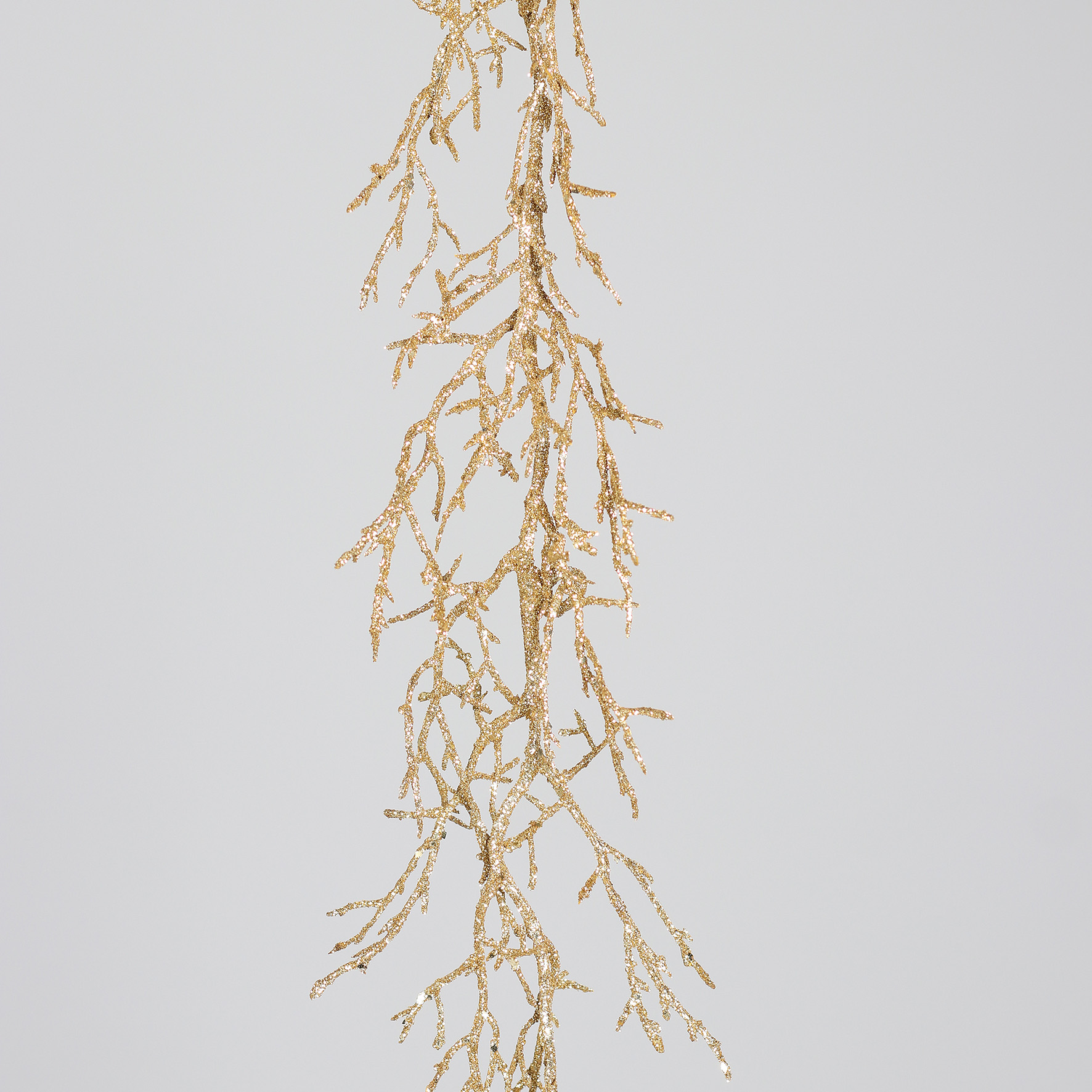 Dekozweig-Girlande, ca.  120 cm - gold