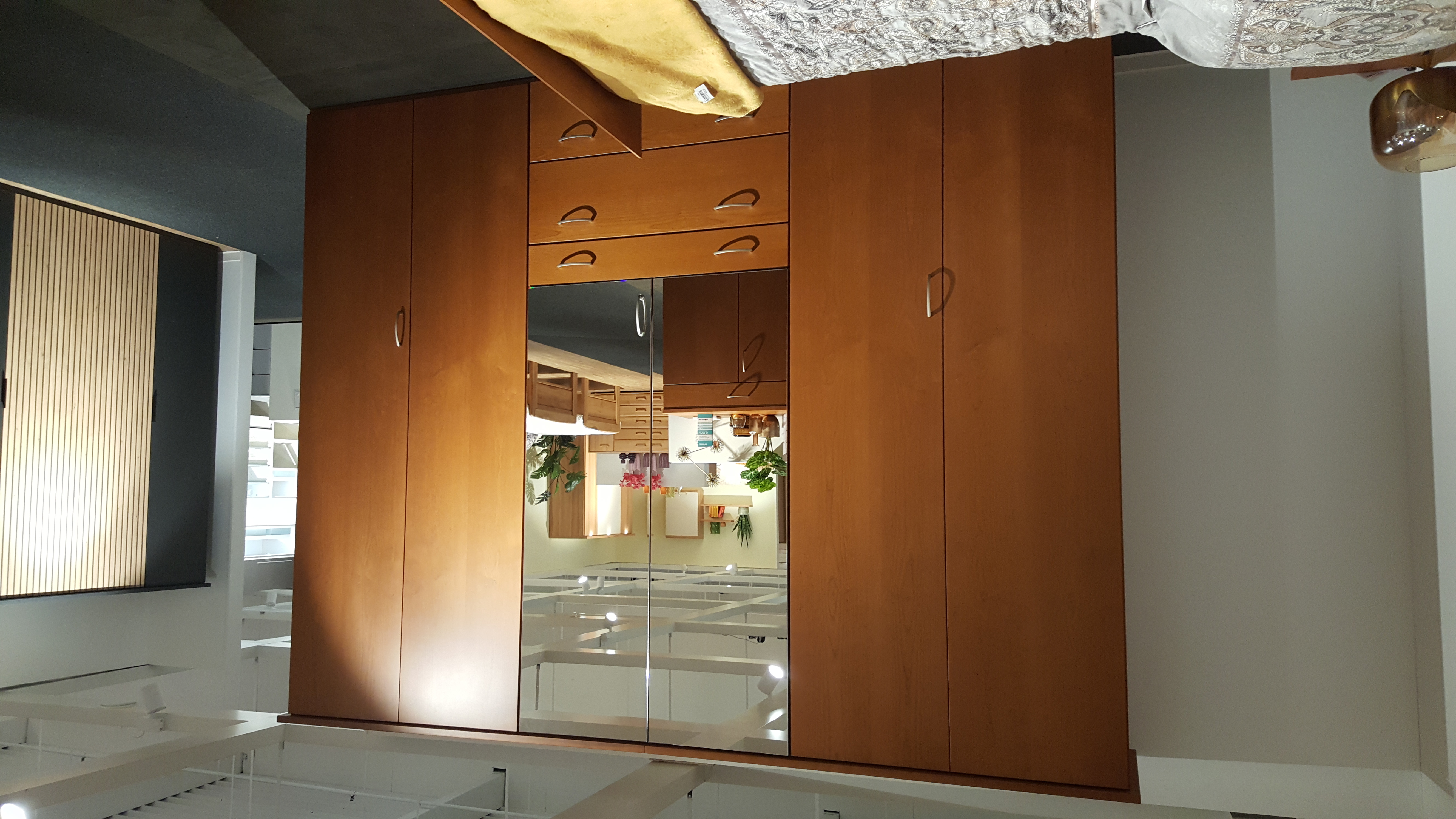 Schlafzimmerkombination, Kirschbaum furniert - MyStyle