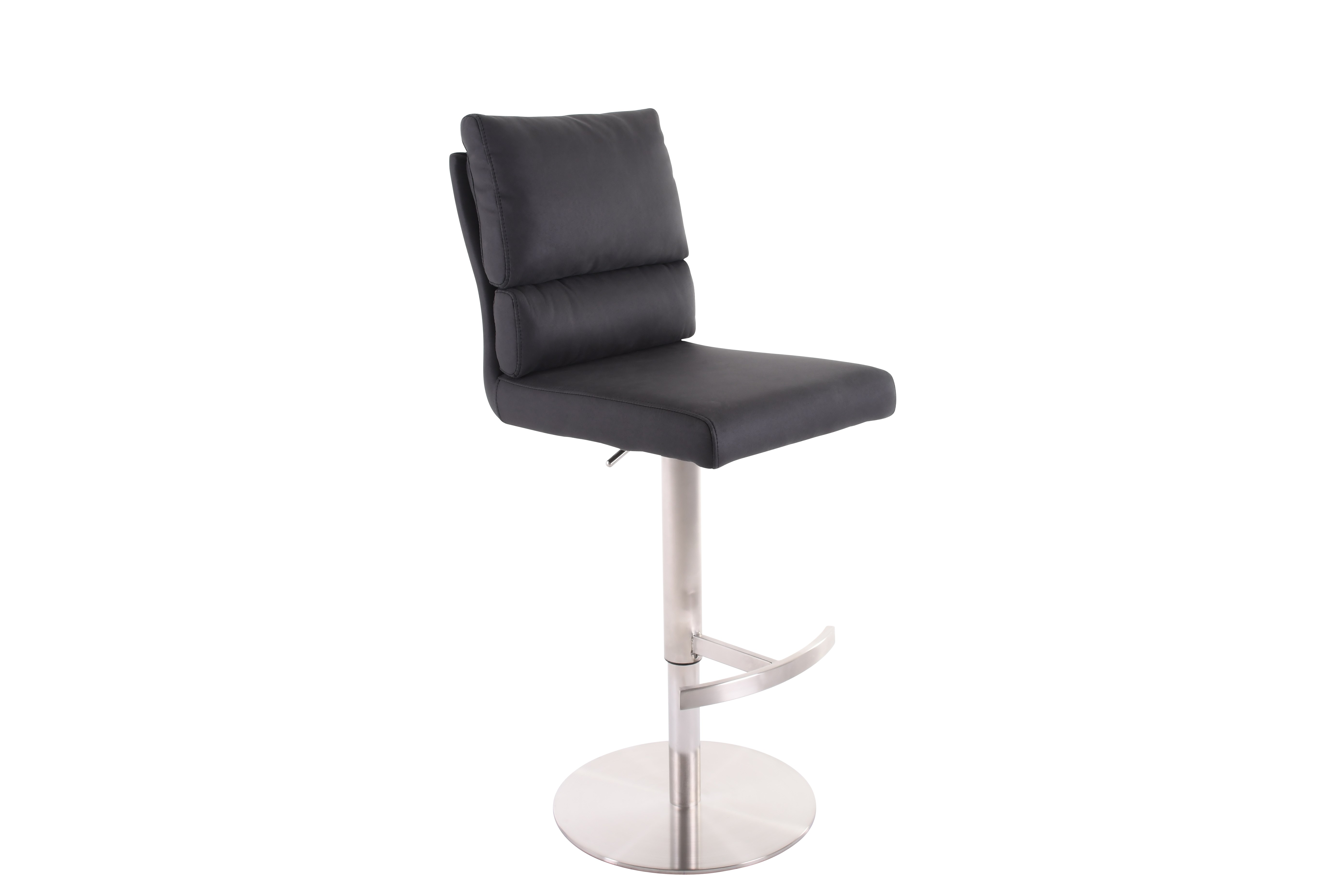 Barhocker, Stoff schwarz - MyTrend 118
