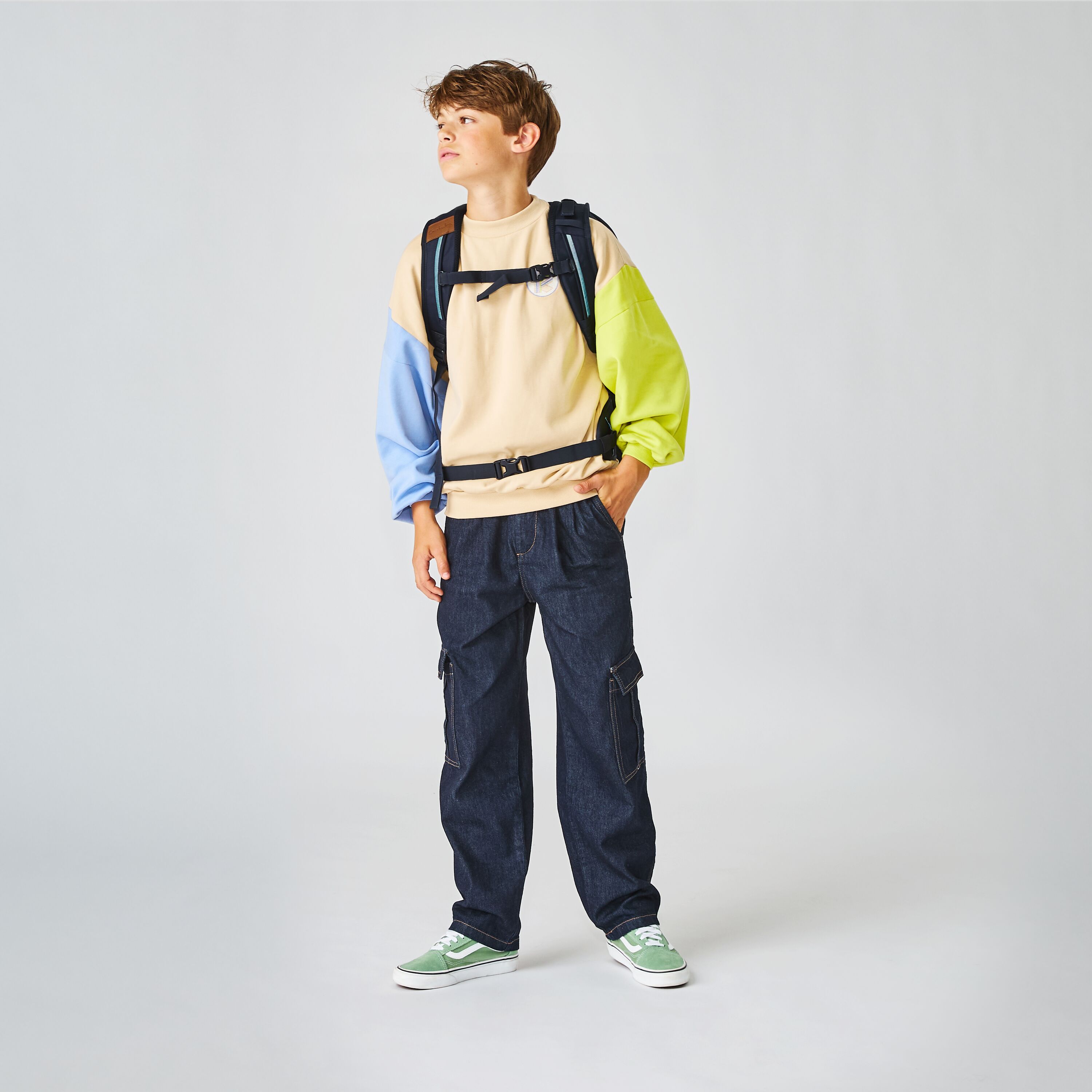 Satch Schulrucksack Nordic Blue - Satch Air