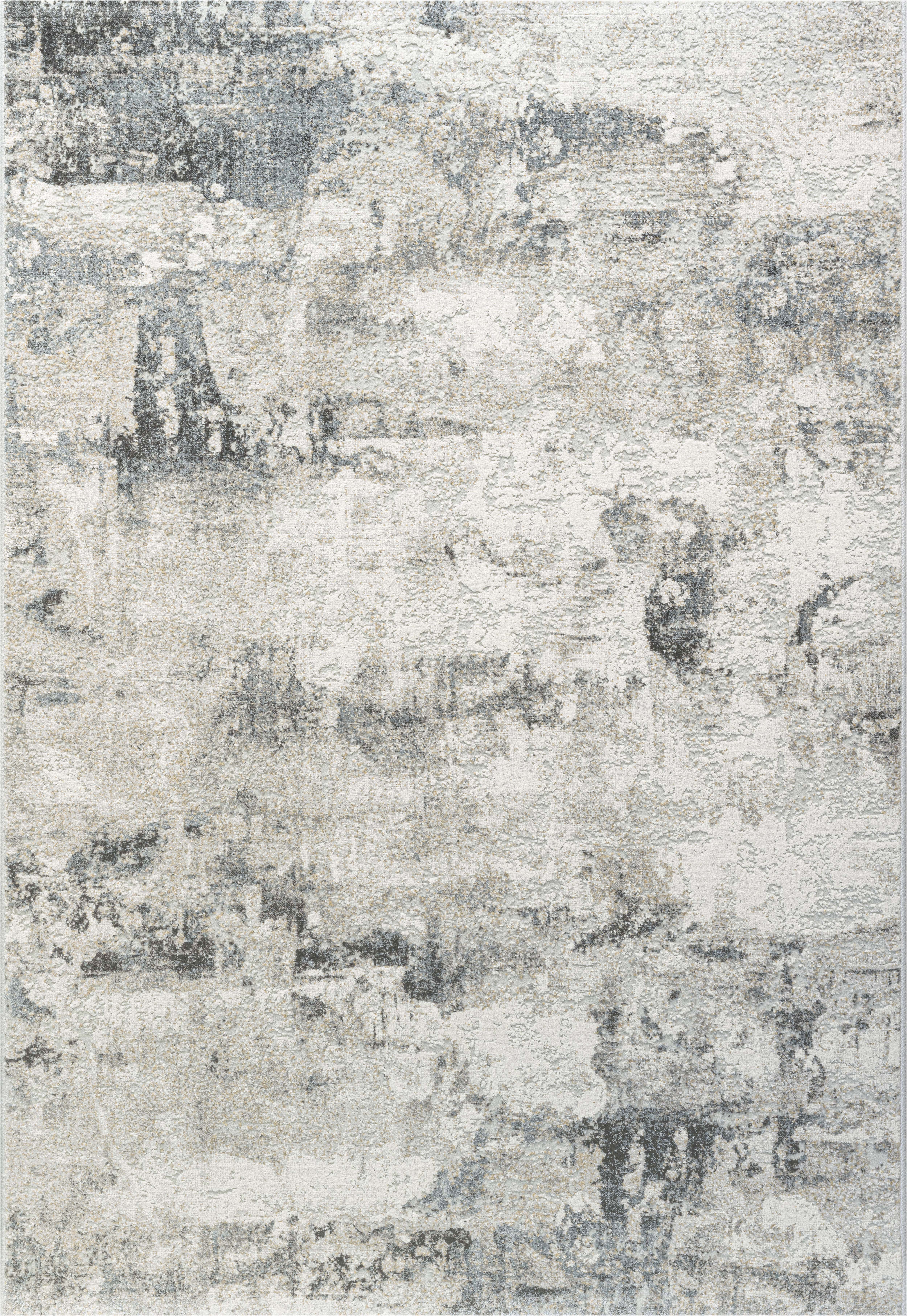 Webteppich, grau-blau, 133x195 cm - Ranyon