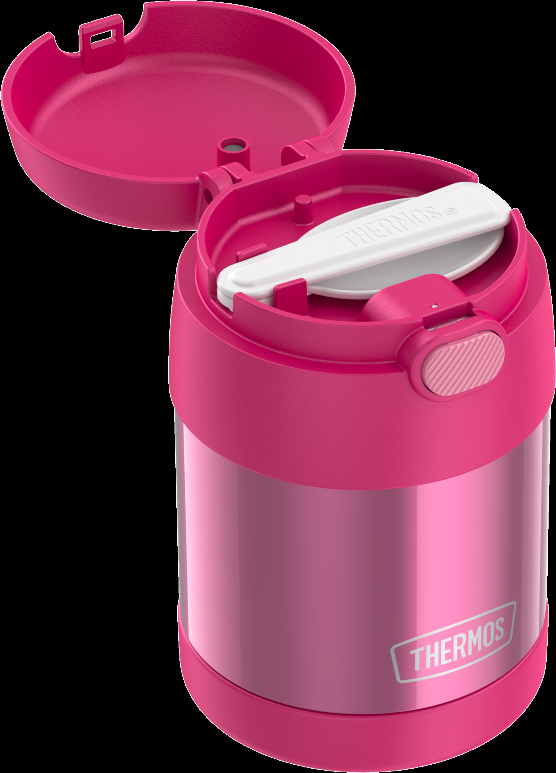 Isolier-Speisegefäß Jar raspberry pink 0,3l - FUNTAINER FOOD JAR