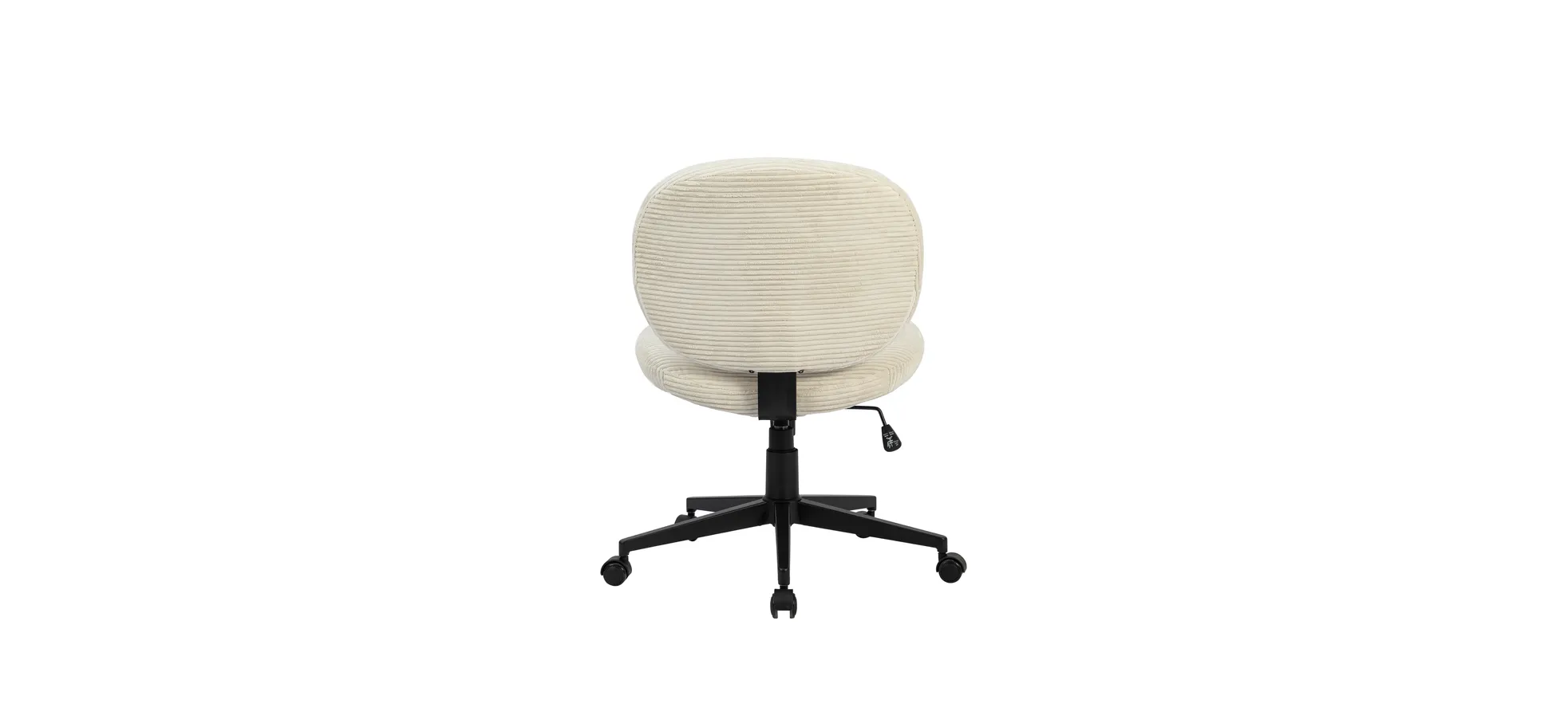 Drehstuhl, Cord creme - Deele
