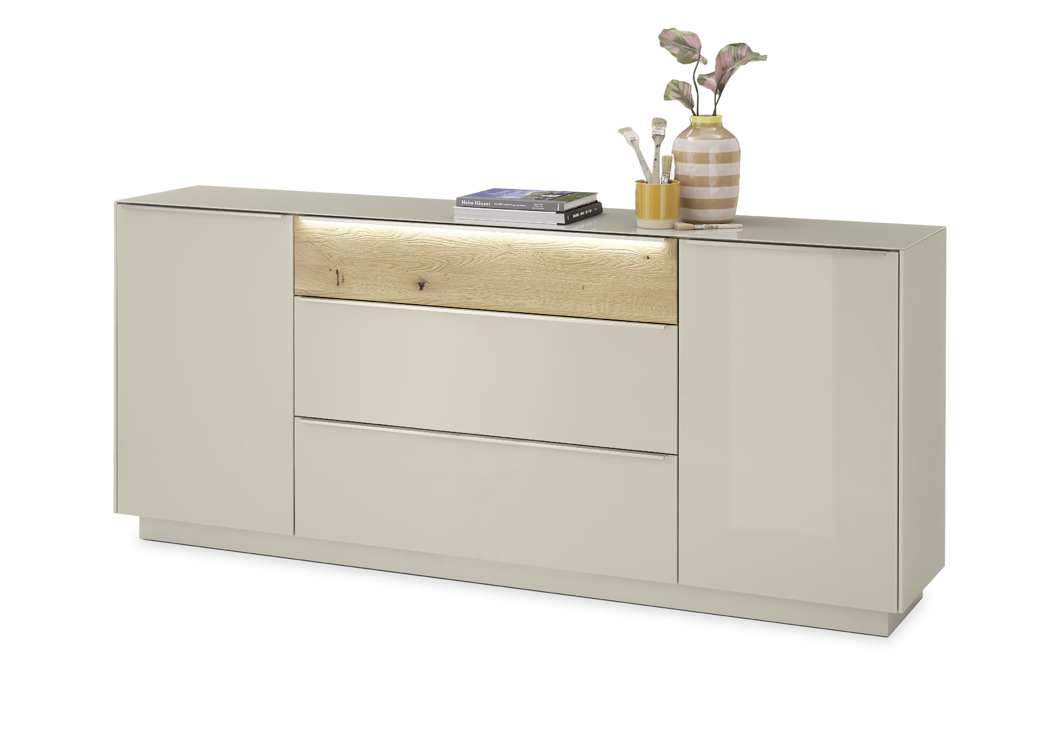 Sideboard, Kaschmir matt lack Nachbildung - Marybelle