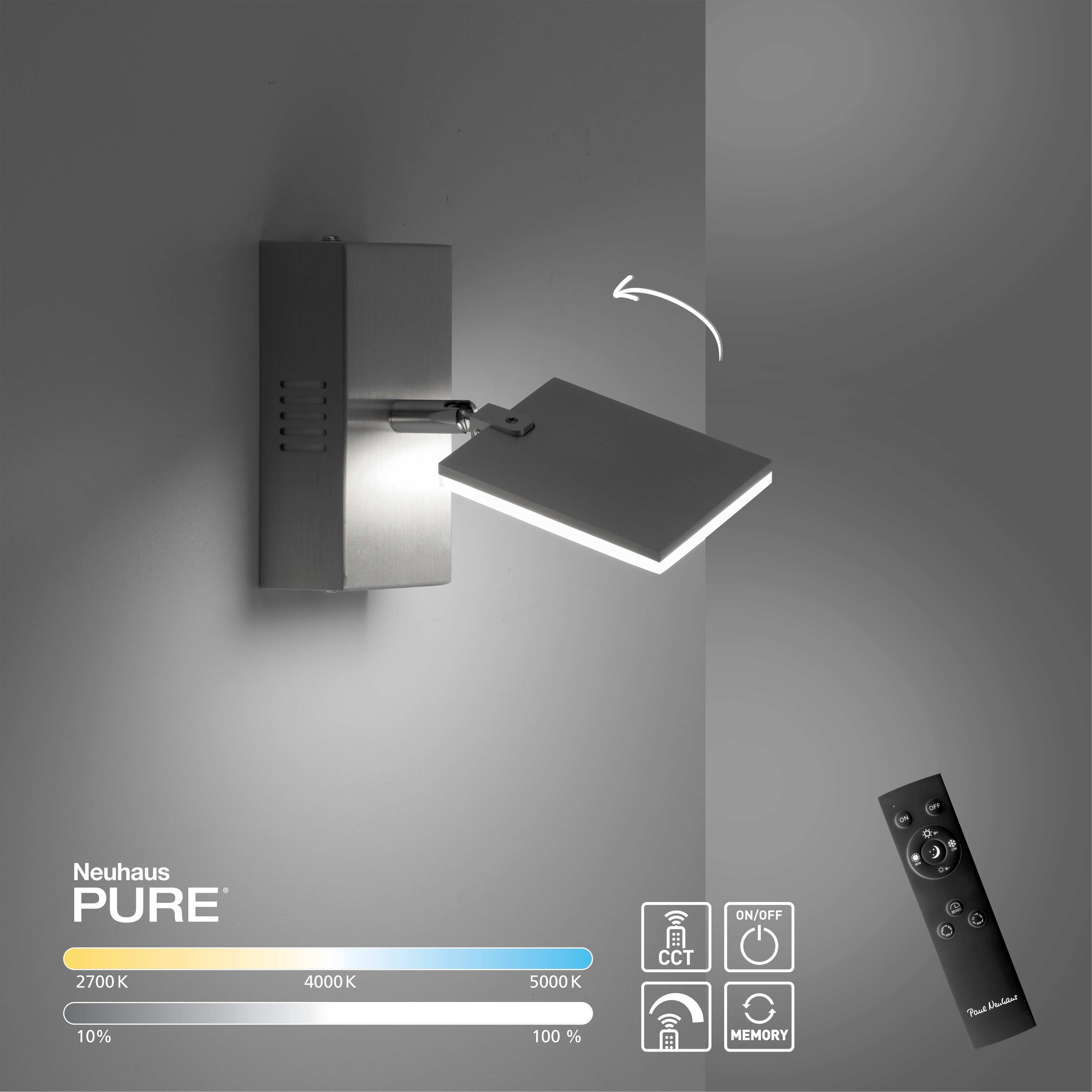 Wandleuchte Pure-Mira - WANDLEUCHTE