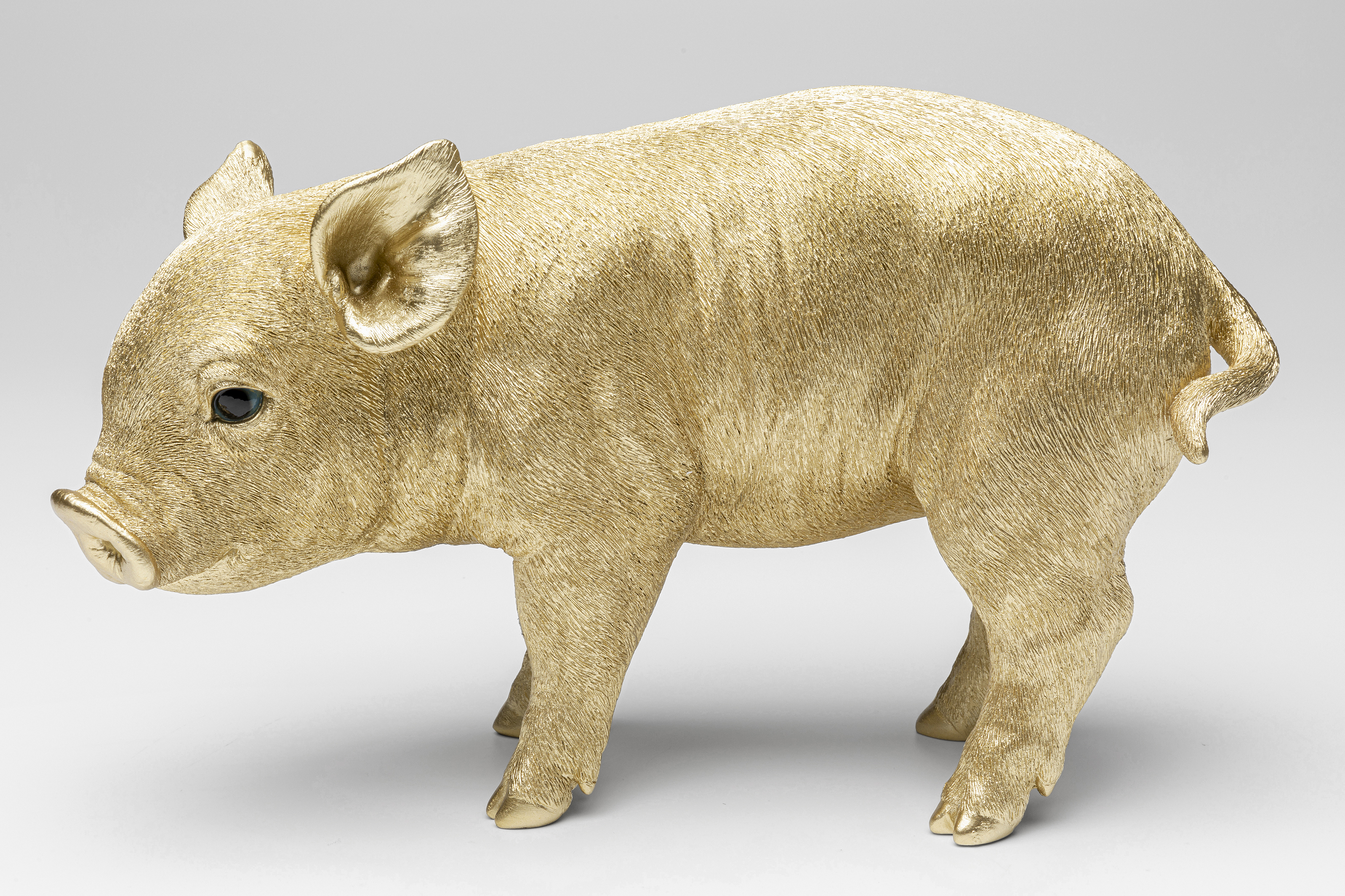 Spardose Baby Pig, goldfarben - Accessoires