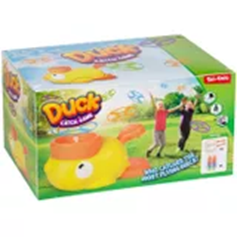 Fangspiel Duck Of Flying Discs - 22x12x12cm, kunststoff, blau