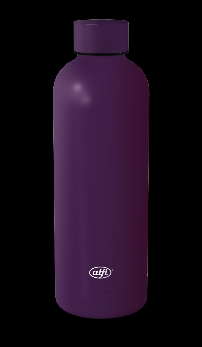 Isolier-Trinkflasche deep lavender mat 0,5l - BASICS BOTTLE