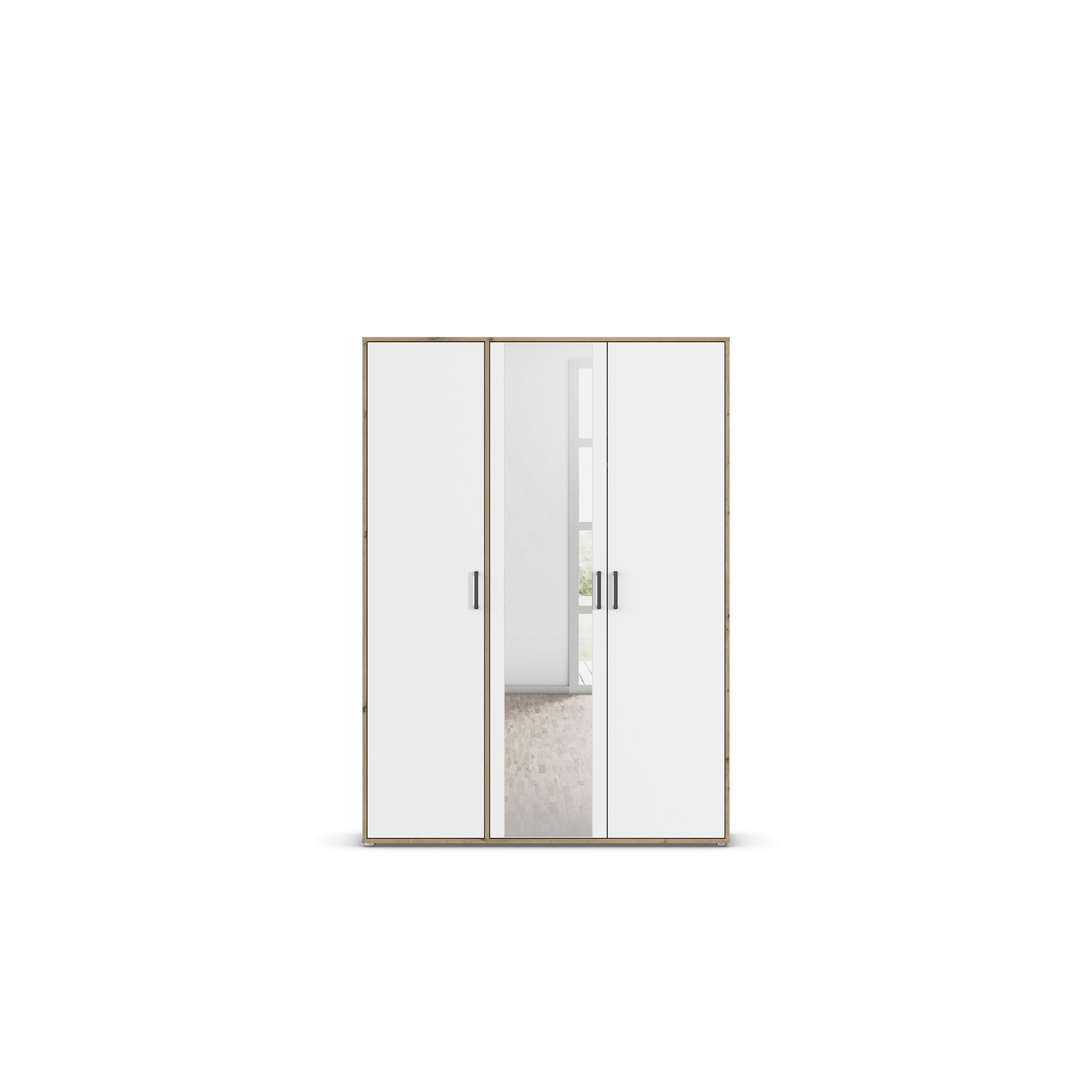 Drehtürenschrank, Dekor-Druck Eiche Artisan - MyStyle 3055