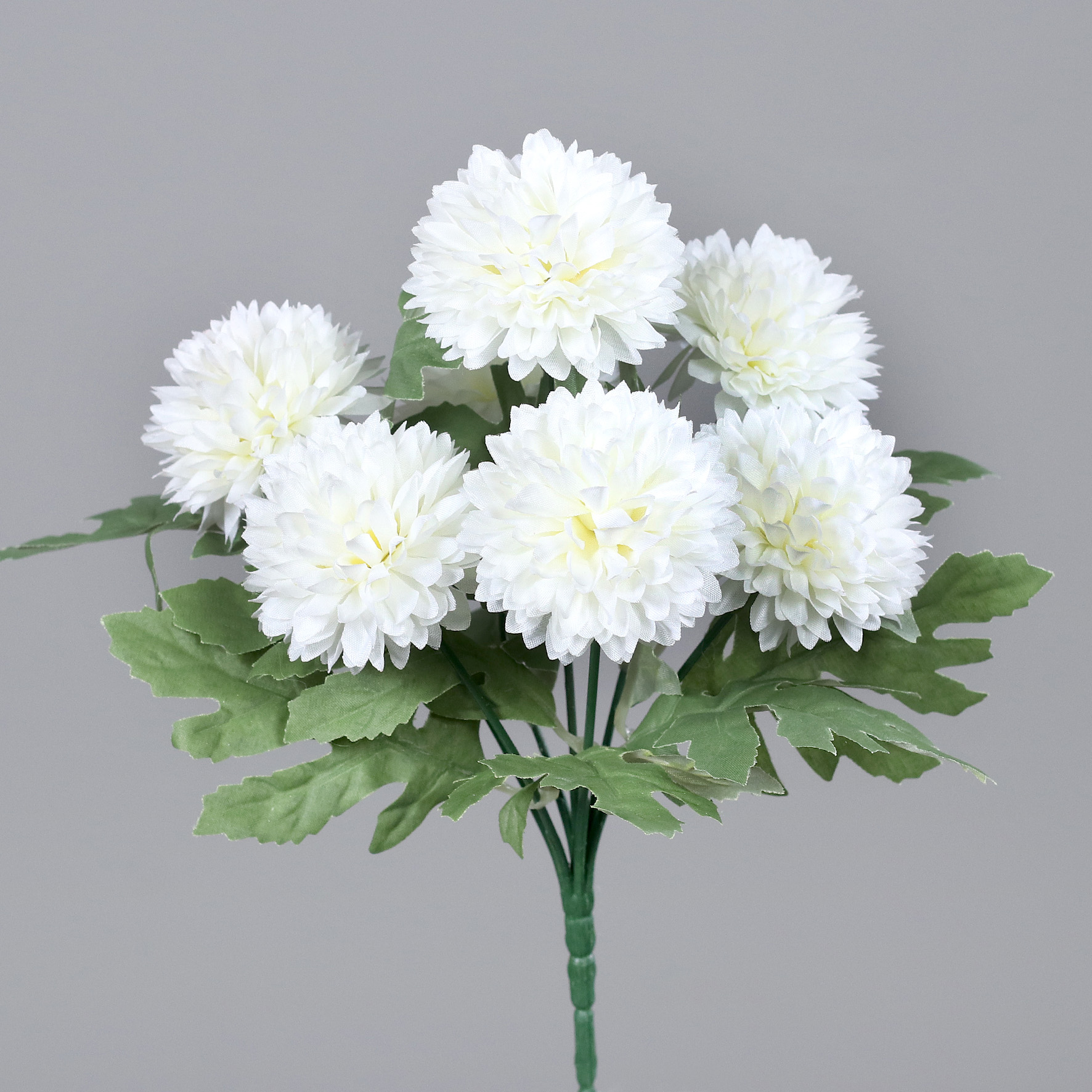 Chrysanthemen-Bouquet, ca.  25cm - creme
