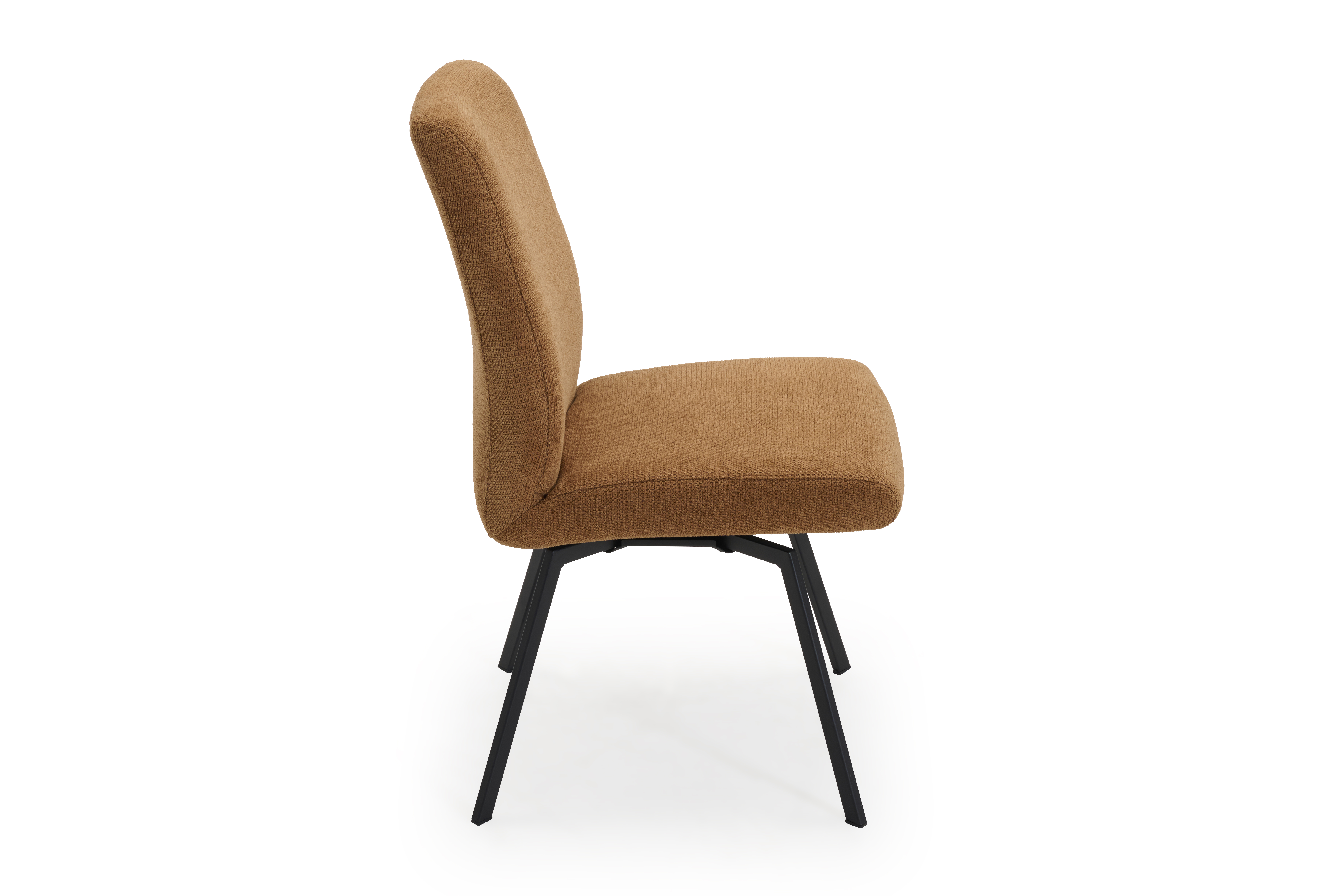 Esszimmerstuhl, Stoff Cognac, 2er-Set - LS26 Praia