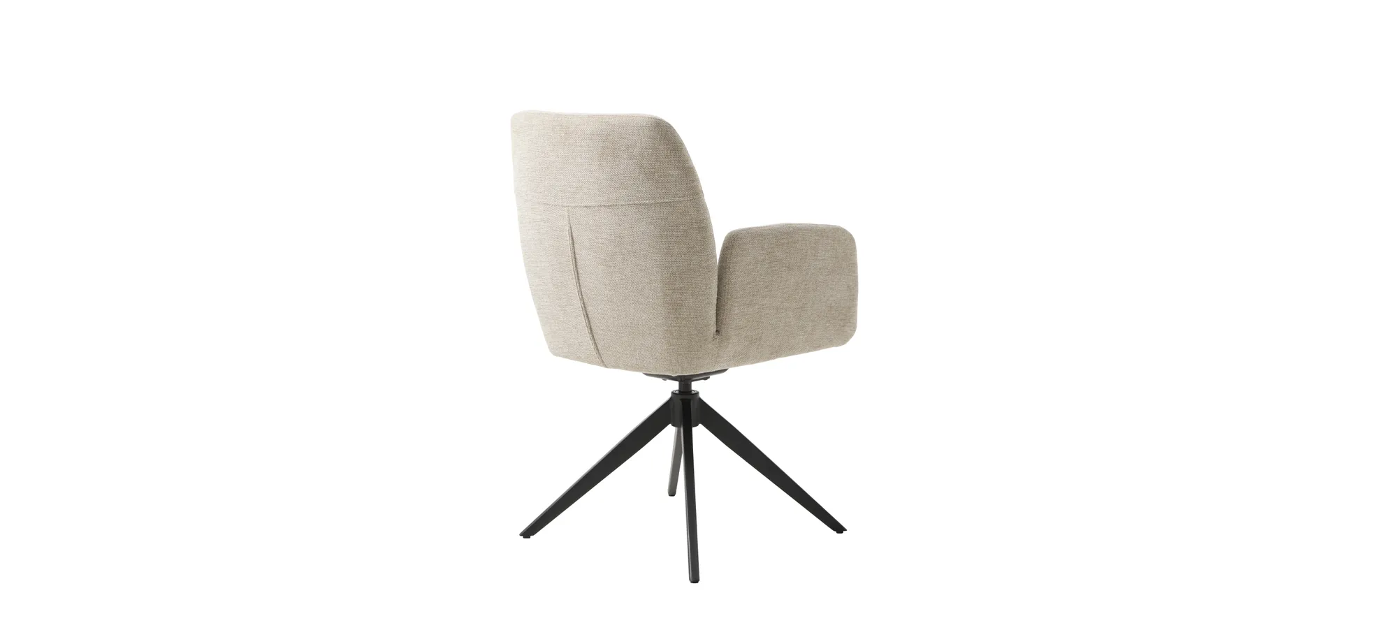 Armlehnstuhl, drehbar, Bouclé Sand - Ulima