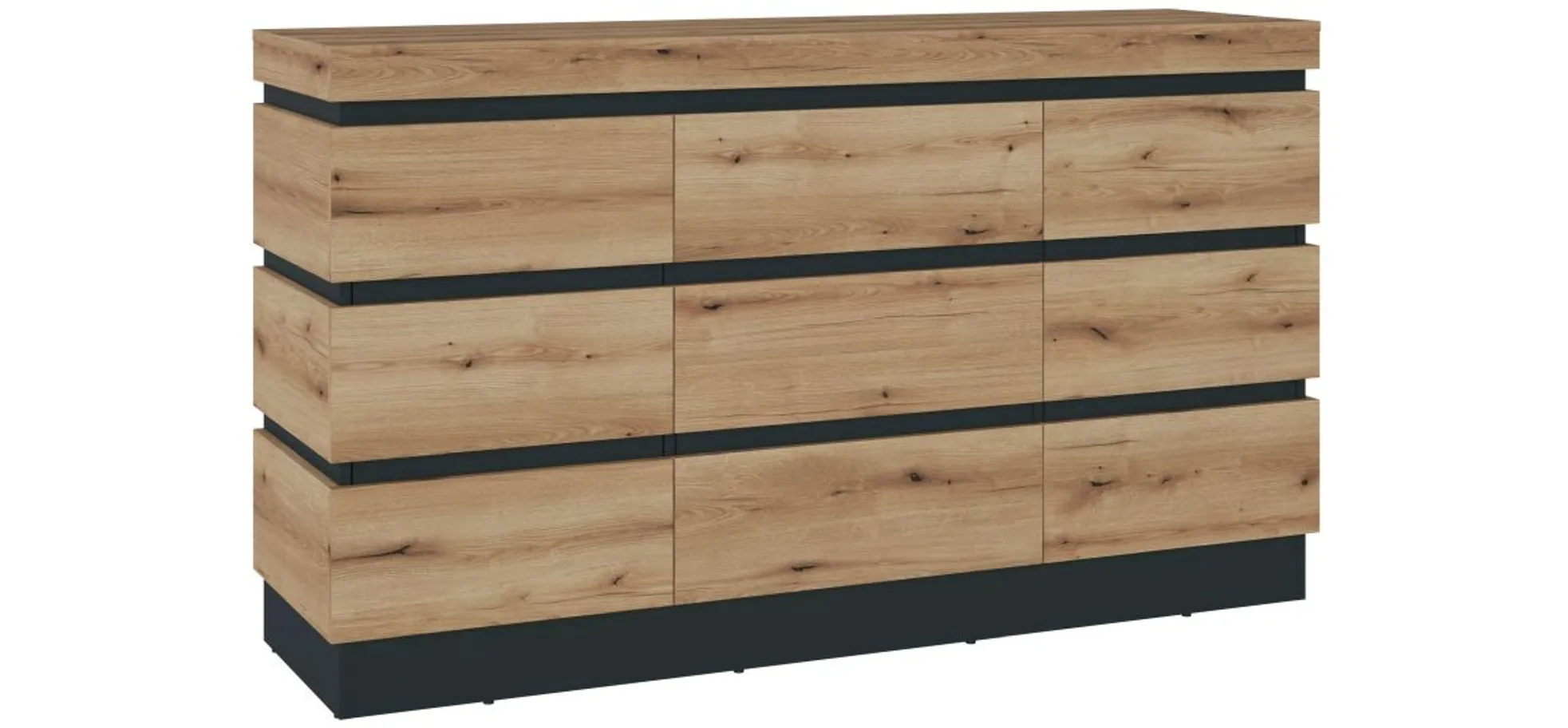 Sideboard, Coast Evoke Eiche - Waca