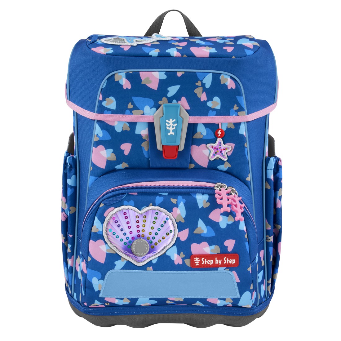 CLOUD REFLECT Schulranzen-Set "Seashell Pearl" - 5-teilig