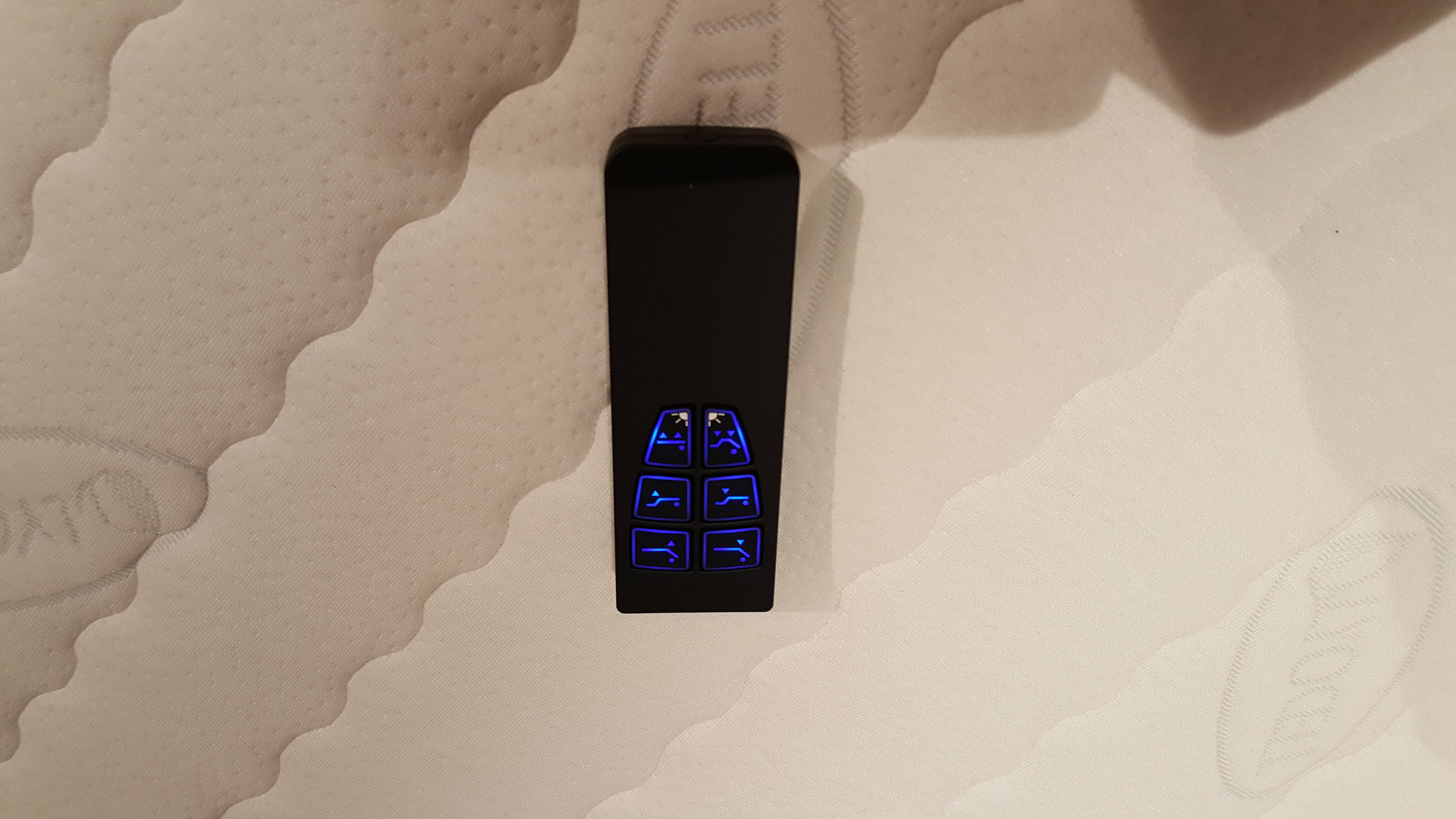 Boxspringbett, grau, mit Topper - LS24 Sula