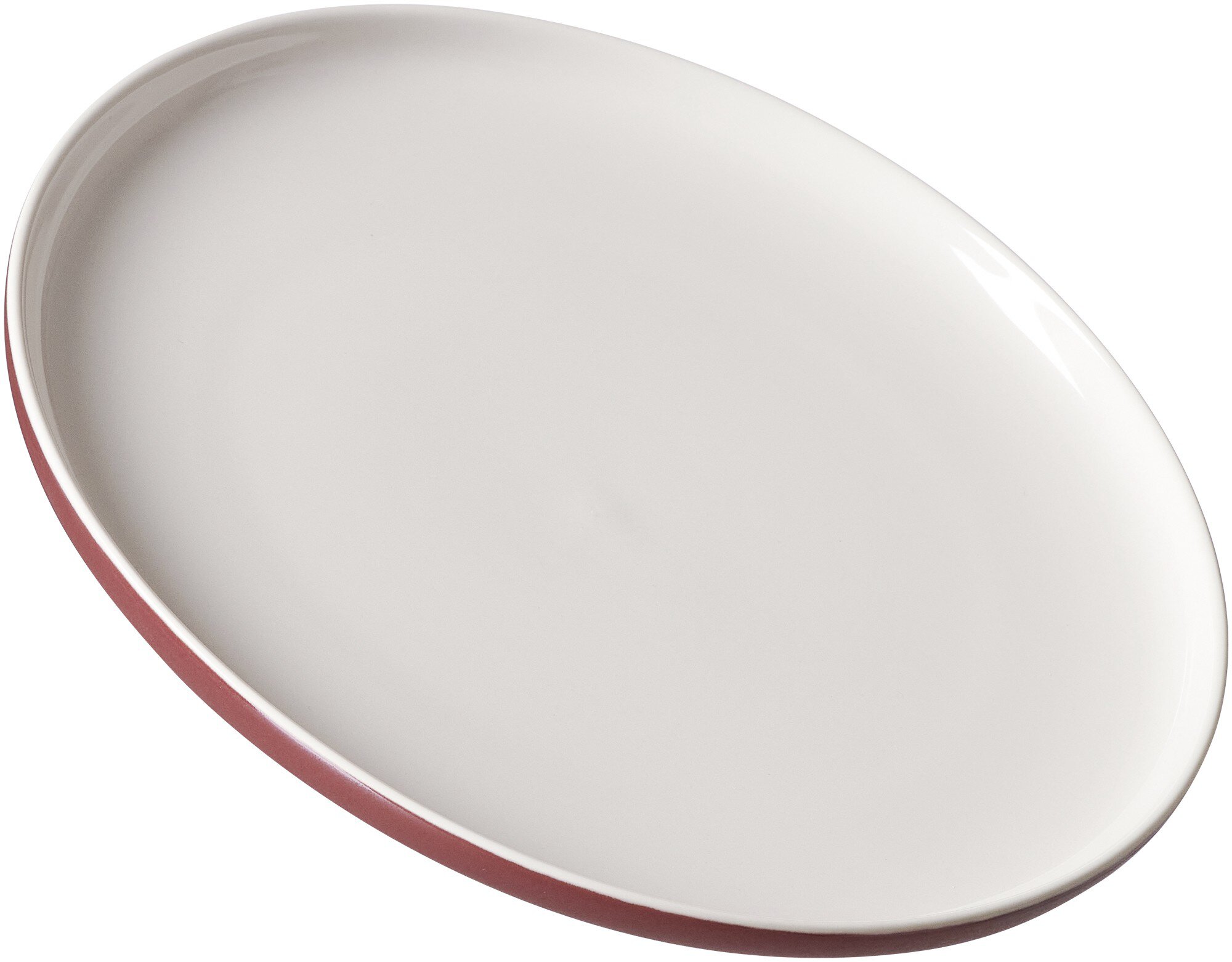 Speiseteller Jasper Beere 26 cm - Steinzeug, spülmaschinenfest, rund, rot