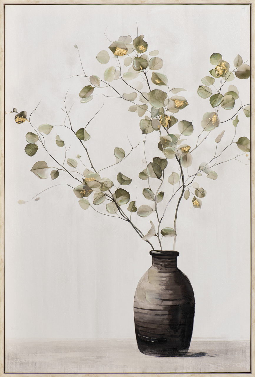 Acrylgemälde Soft Golden Green - ca. 60x90cm