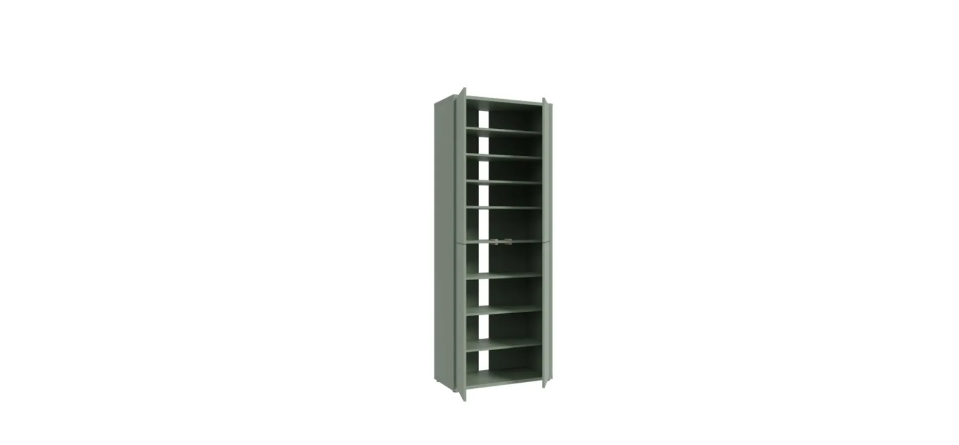 Schuhschrank FAID- B ca. 75 cm, Salbei