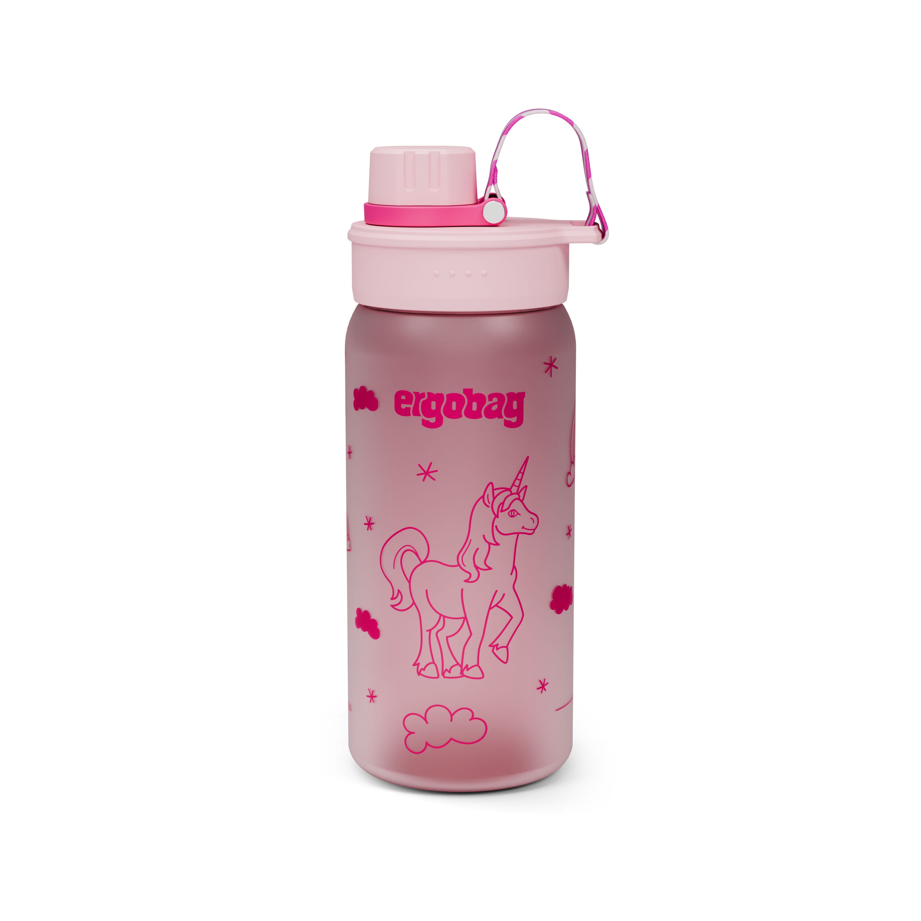 ergobag Trinkflasche Einhorn - Kunststoff