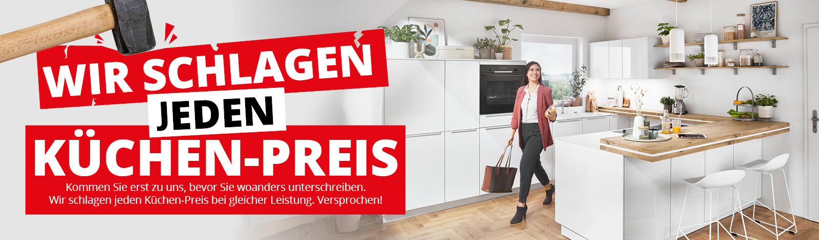 Wir schlagen jeden Küchen Preis • Küchenhaus Meyerhoff