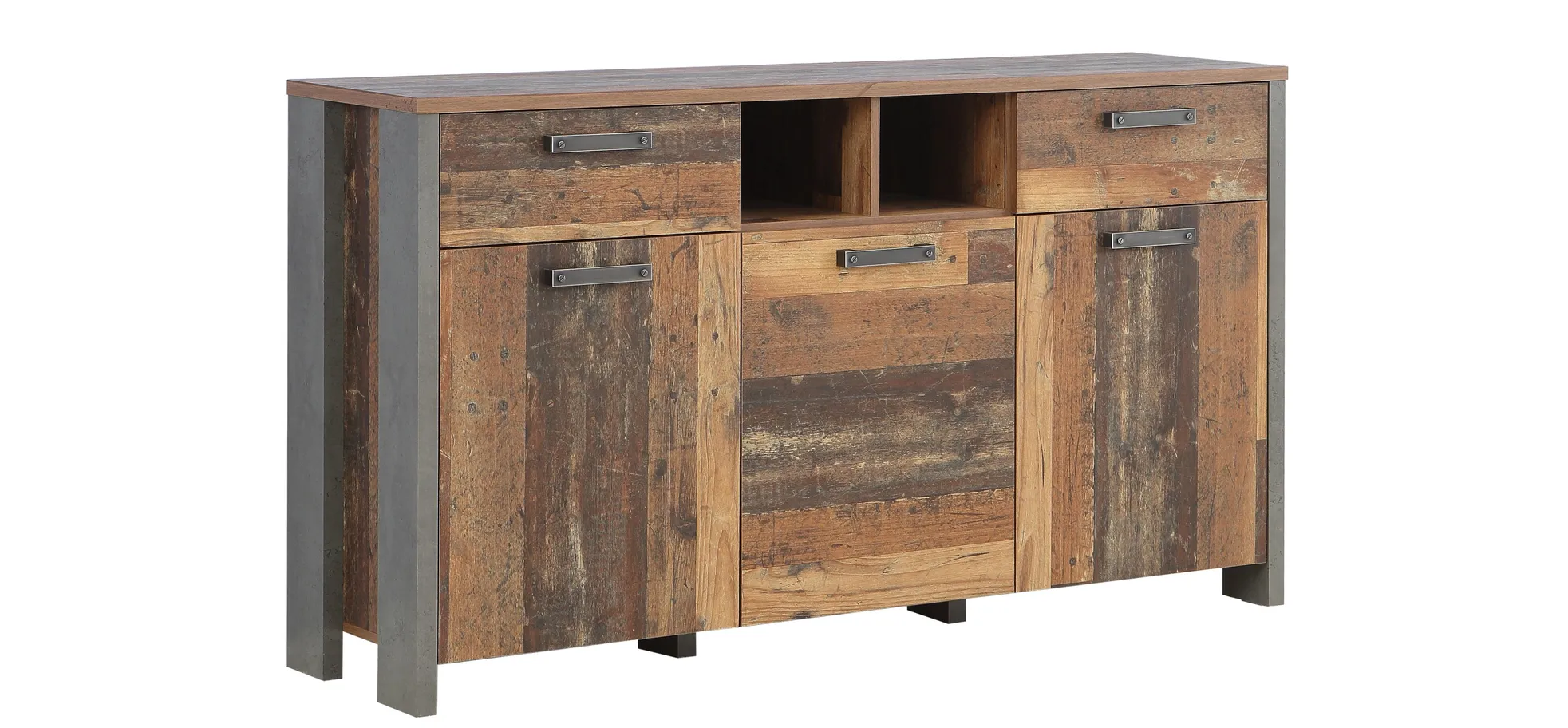 Sideboard FEA - Old-Wood Vintage Dekor, Betonoptik