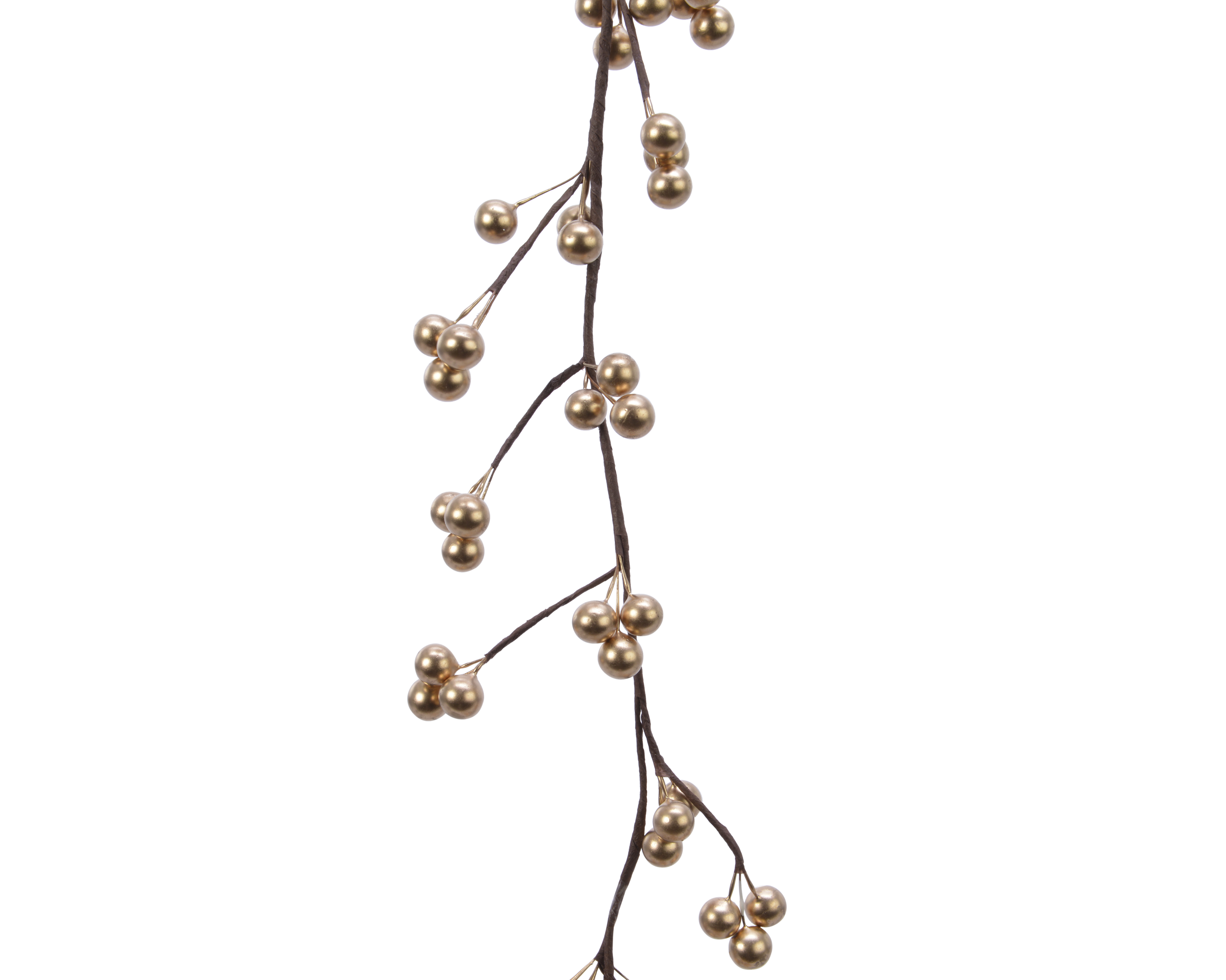 Girlande Kugeln - gold, L3.00-W10.00-H130.00cm
