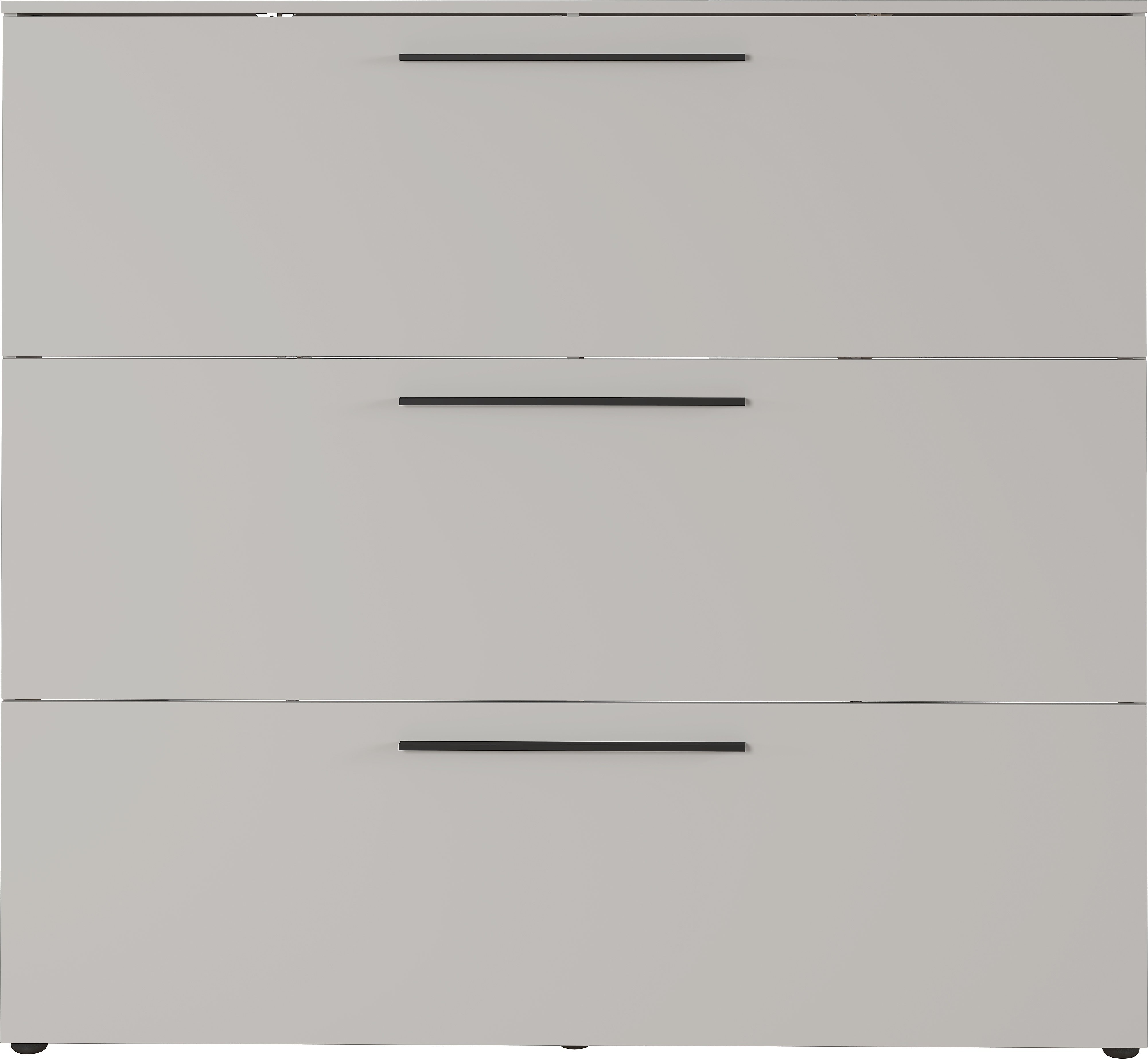 Schuhschrank, Farbe Kaschmir, 3 Klappen - Gelja