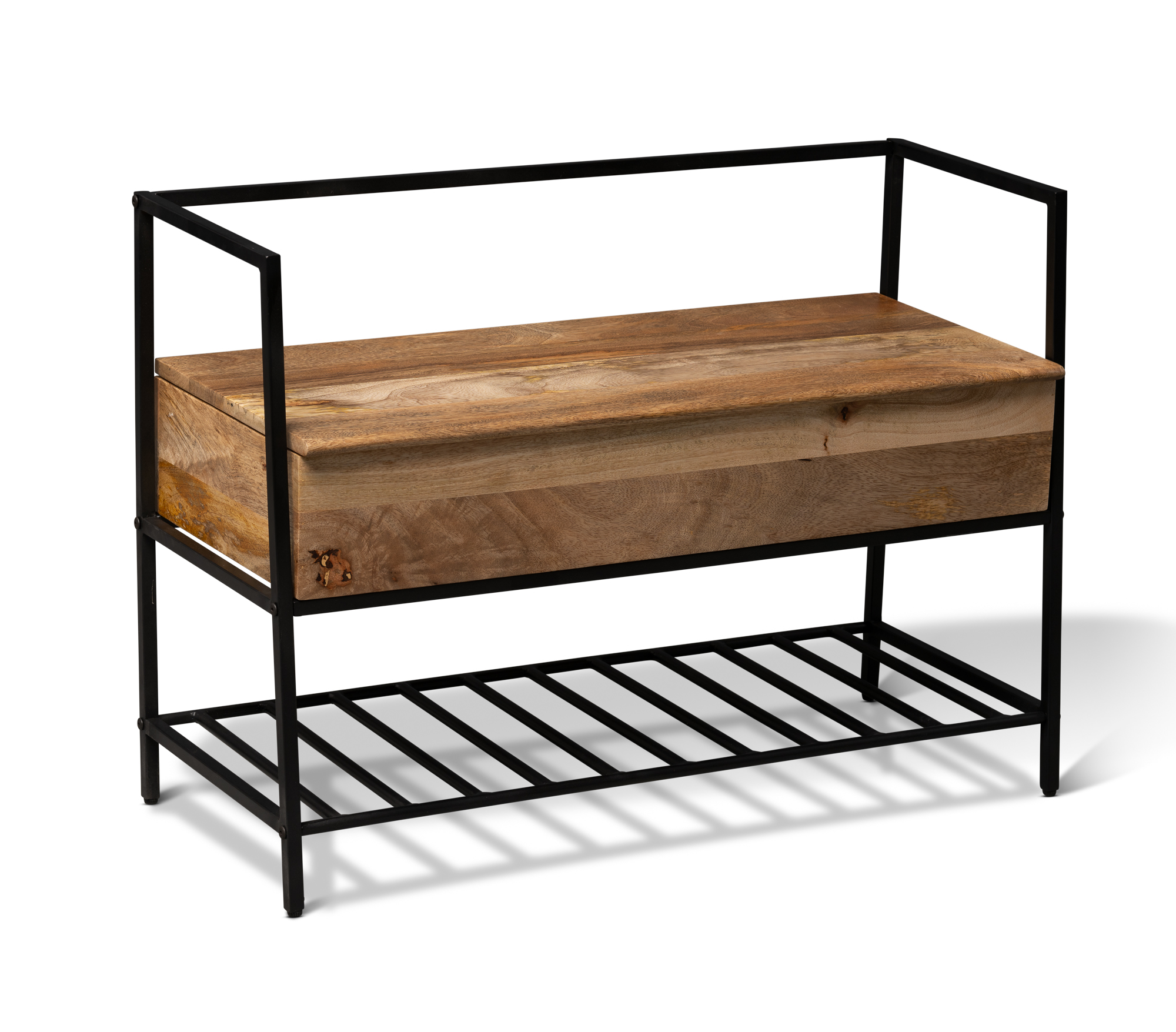 Garderobenbank, Mangoholz - MyStyle 6008