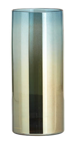 Vase Sila blau-gold 13 Ø 32 h - 