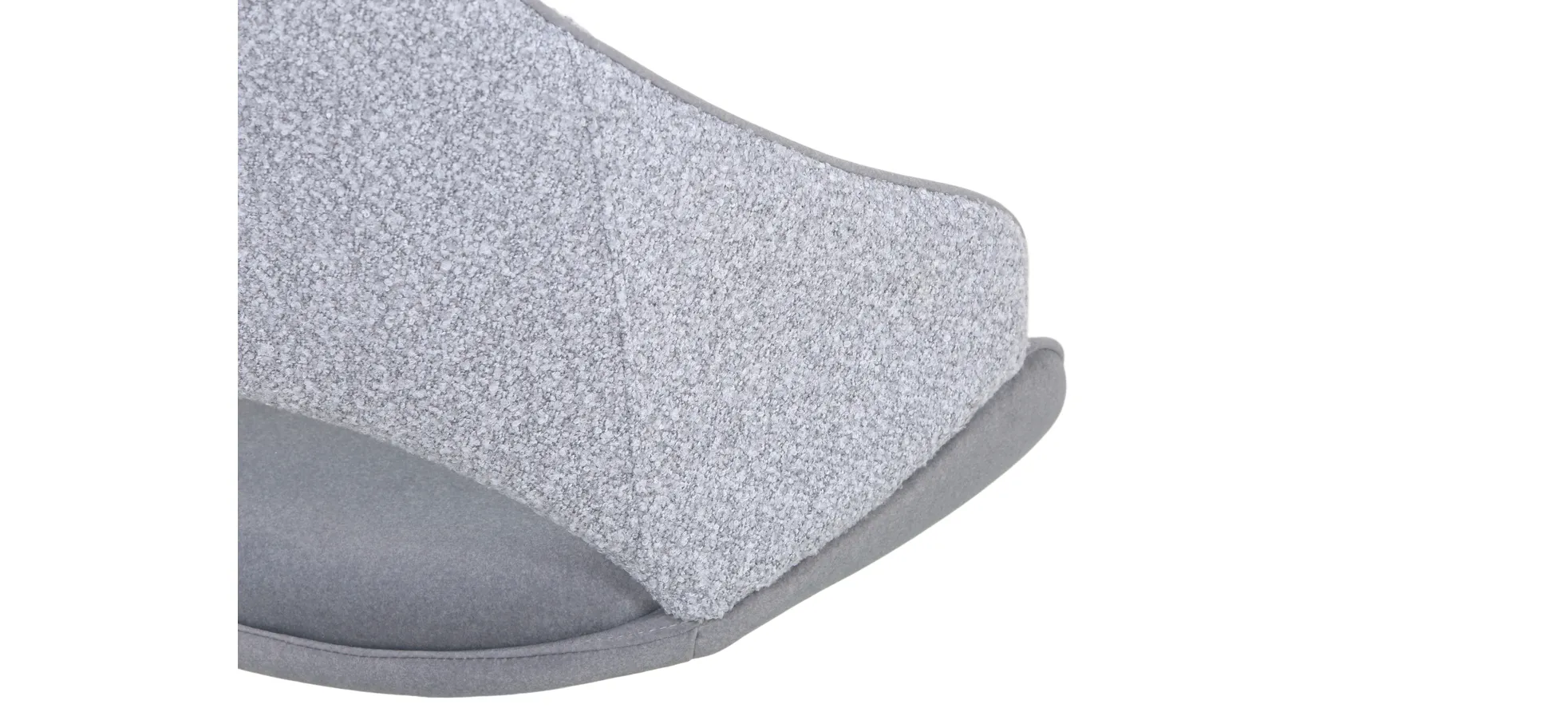 Vierfußstuhl, grau - Meriem