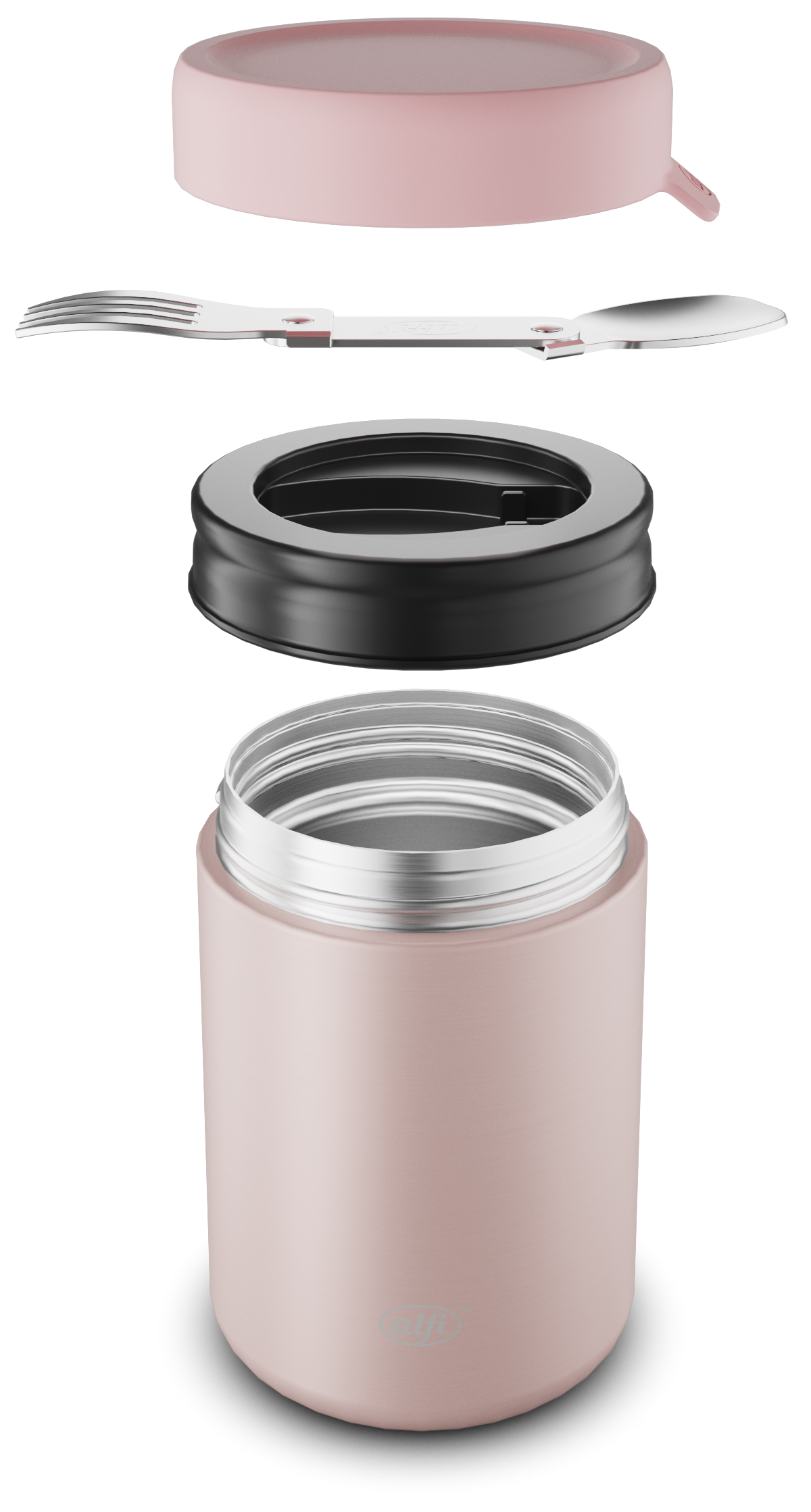 Isolier-Speisegefäß, ca. 0,35l, rosé - ISO Food Mug