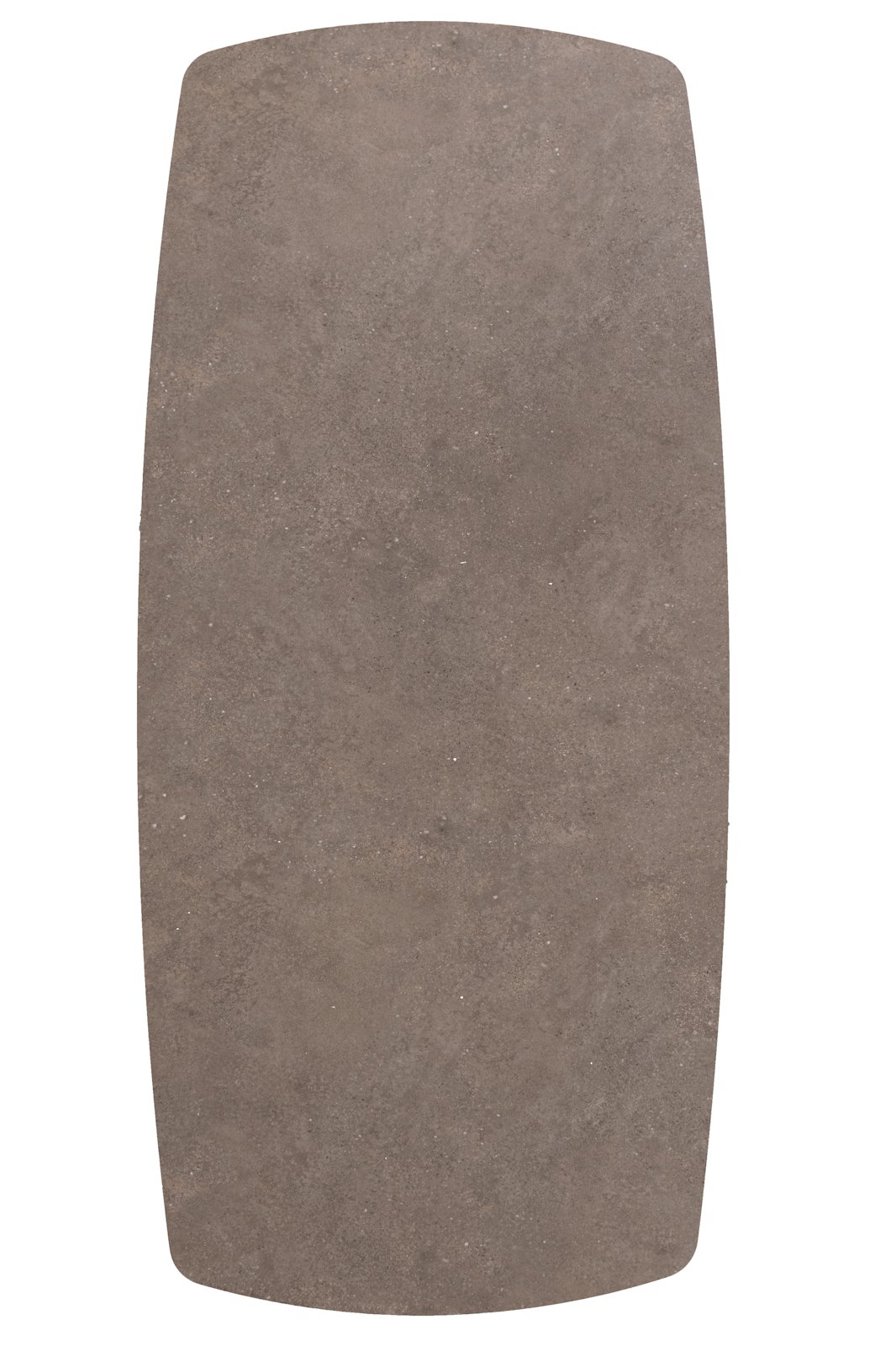 Esstisch, oval, Steinoptik Lava - Saluti - Xooon