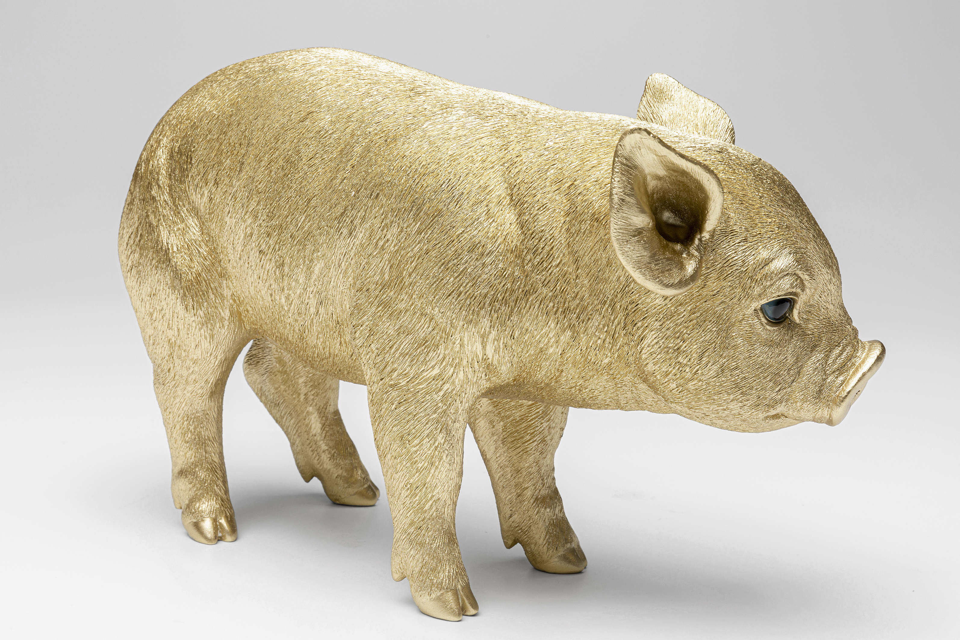 Spardose Baby Pig, goldfarben - Accessoires