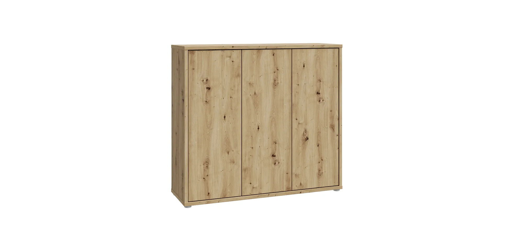 Schuhschrank, Artisan Oak, 3 Türen - Faid