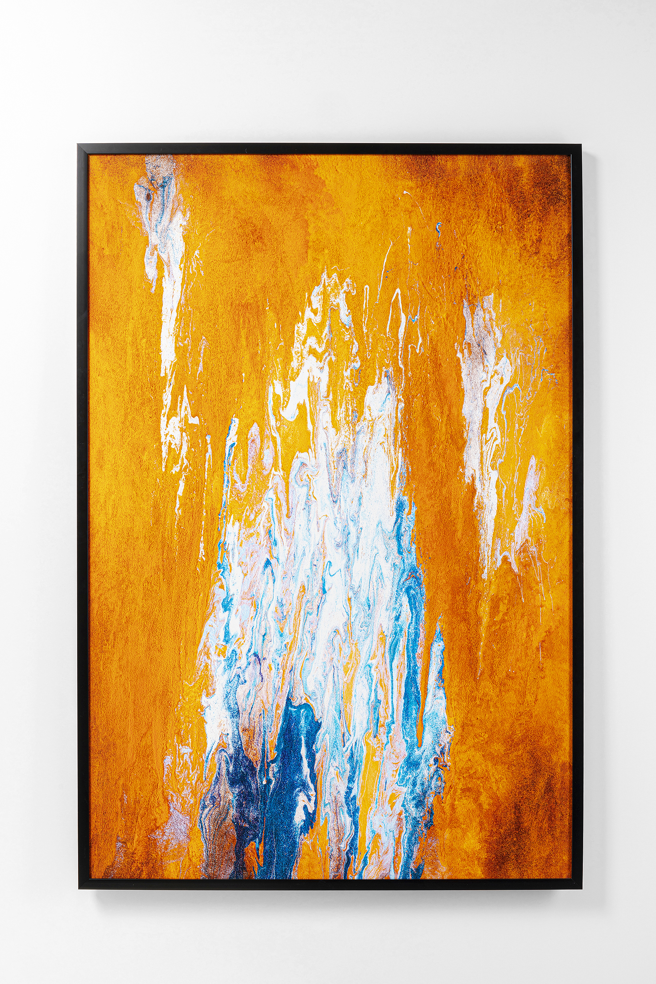Gerahmtes Bild Artistas, orange - Accessoires