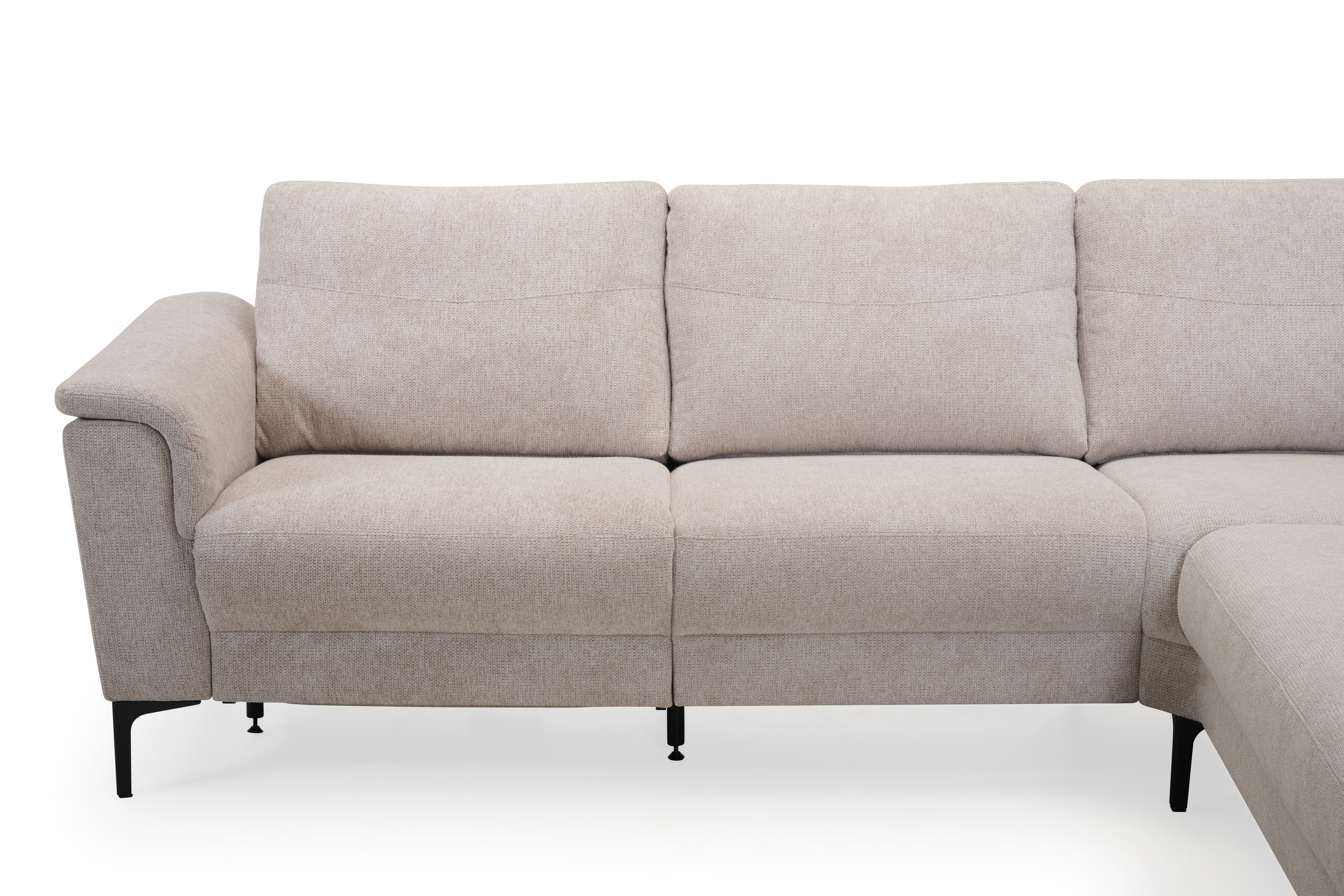 Ecksofa, Stoff Pale - LS26 Grace