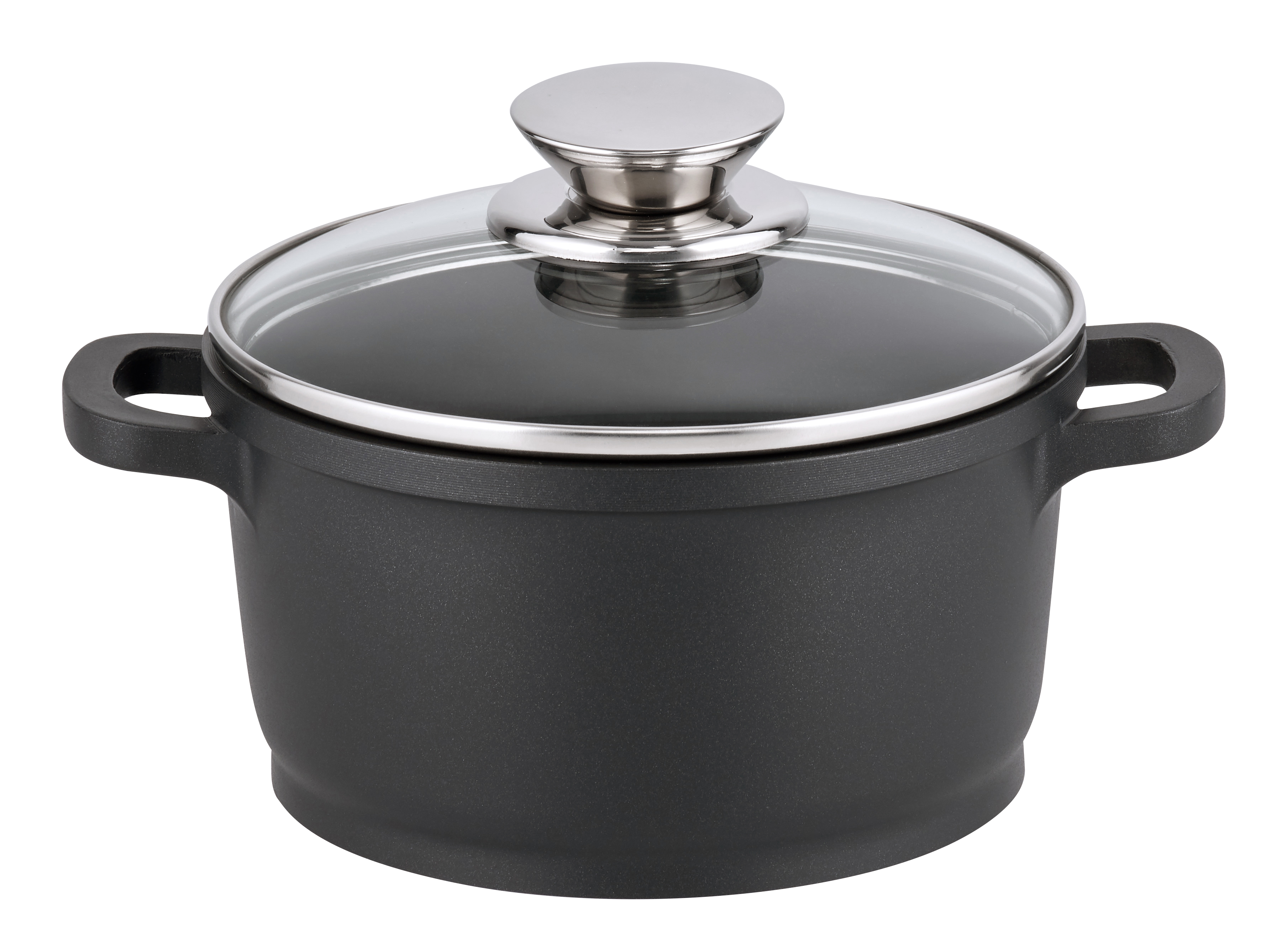 Kochtopf Alucast - glasdeckel, 1,3l