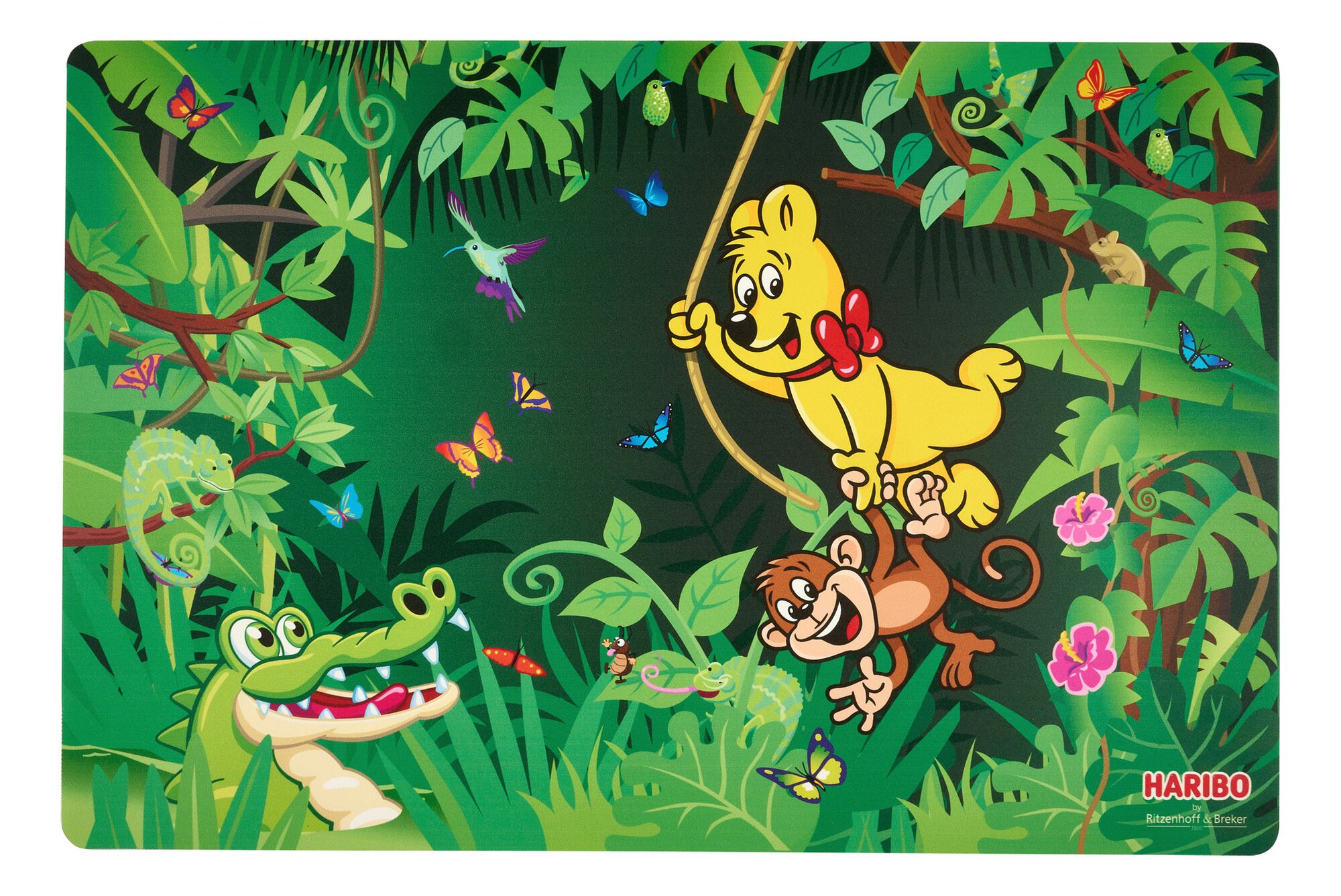 Tischset HARIBO - 45 x 30 cm Jungle