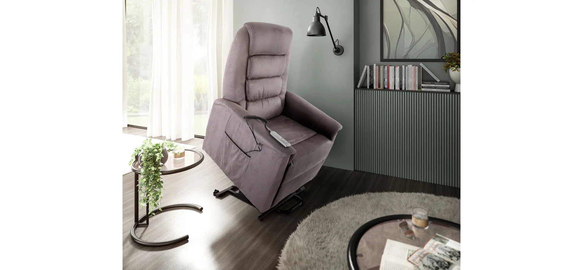 Fernsehsessel, braun - 100289