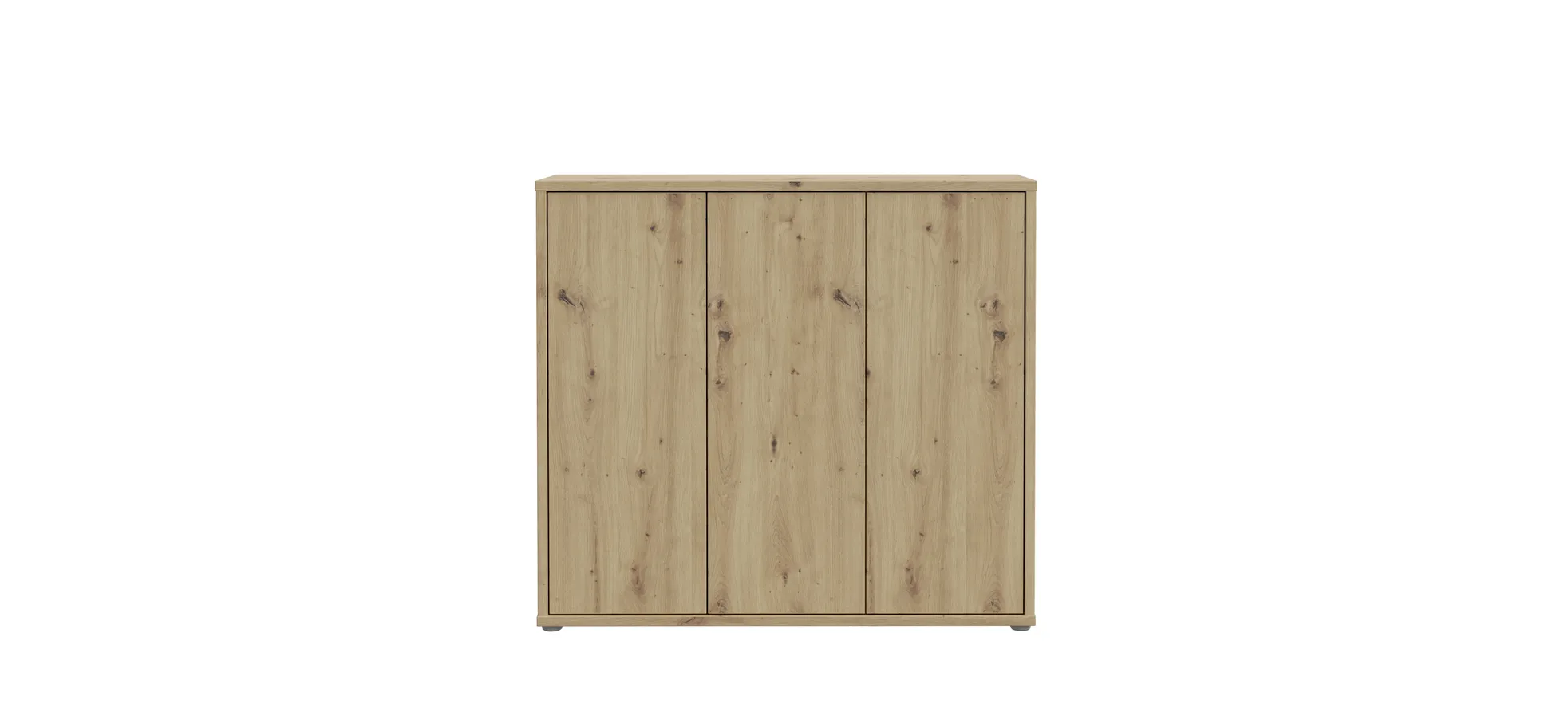 Schuhschrank, Artisan Oak, 3 Türen - Faid